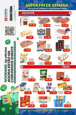 Folheto Shibata Supermercados 26.09.2025 - 28.09.2025
