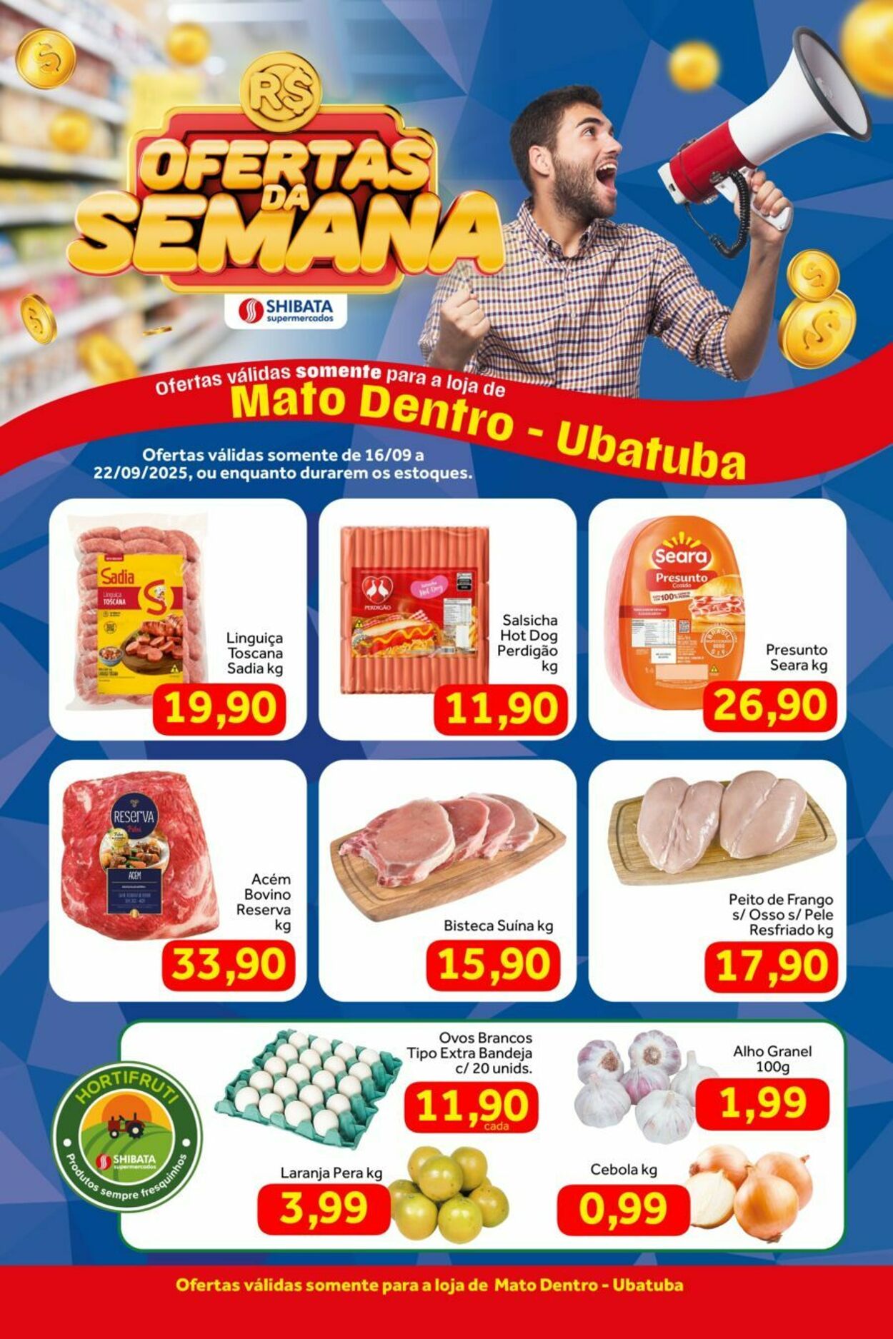 Folheto Shibata Supermercados 16.09.2025 - 22.09.2025