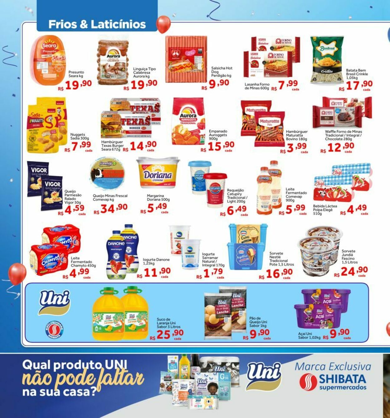 Folheto Shibata Supermercados 09.10.2025 - 13.10.2025