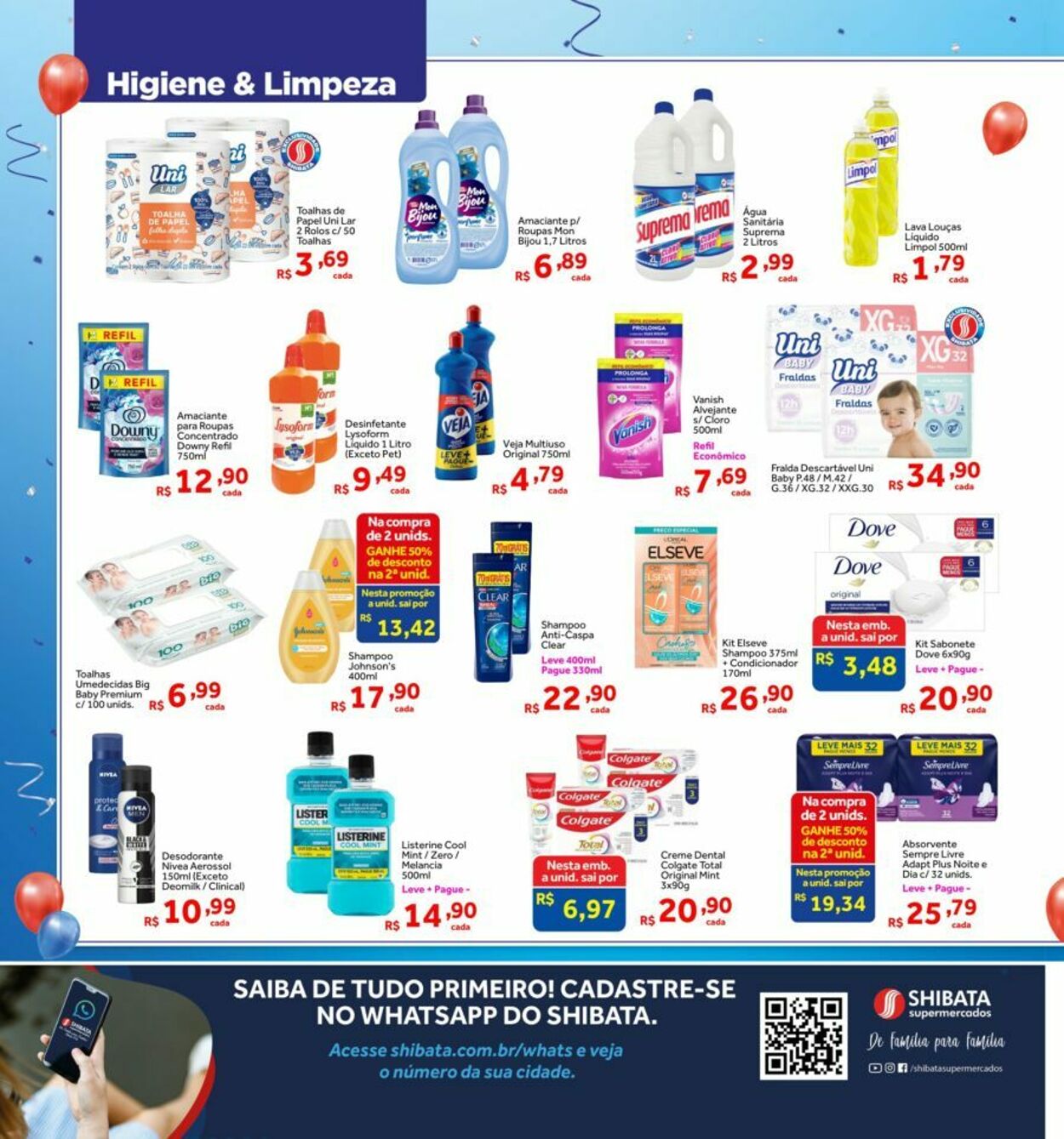 Folheto Shibata Supermercados 09.10.2025 - 13.10.2025