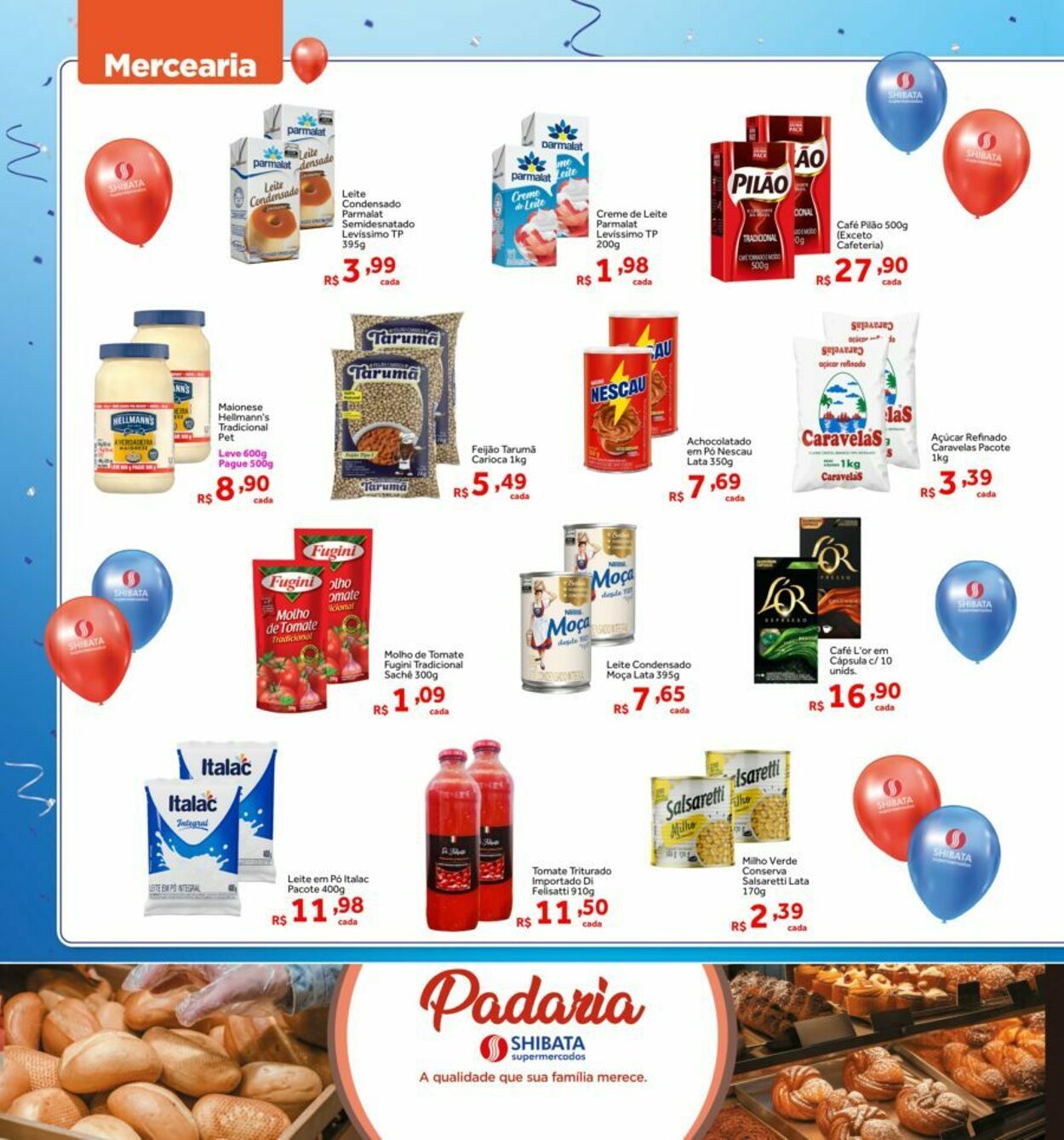 Folheto Shibata Supermercados 09.10.2025 - 13.10.2025