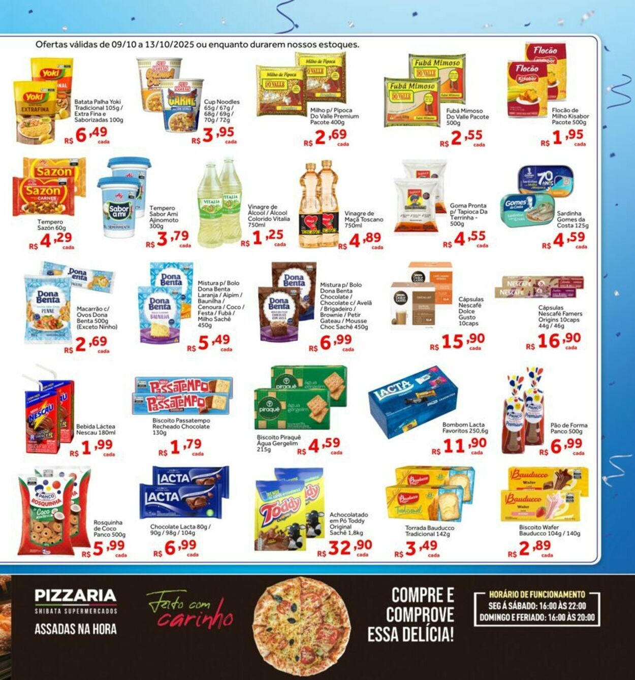 Folheto Shibata Supermercados 09.10.2025 - 13.10.2025