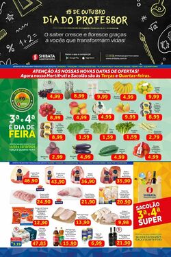 Folheto Shibata Supermercados 14.10.2025 - 20.10.2025