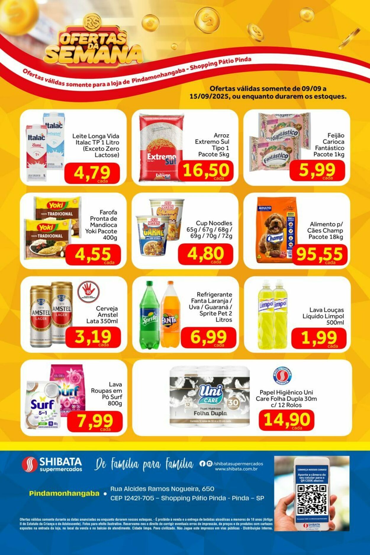 Folheto Shibata Supermercados 09.09.2025 - 15.09.2025