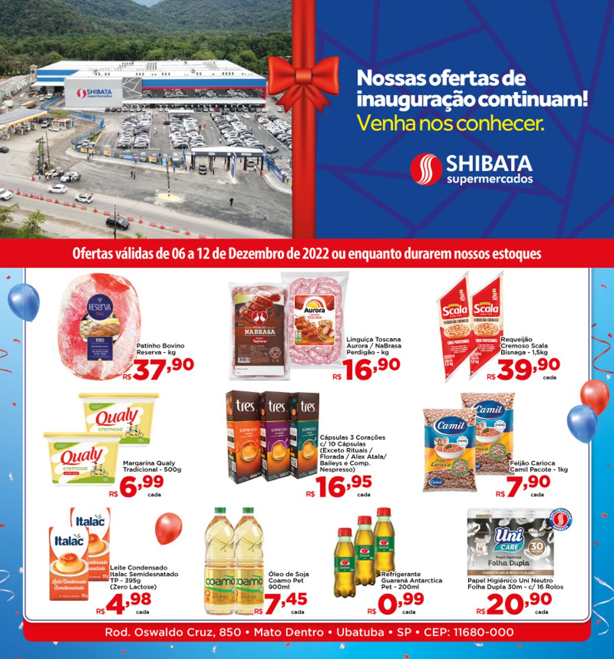 Folheto Shibata Supermercados 06.12.2022-12.12.2022