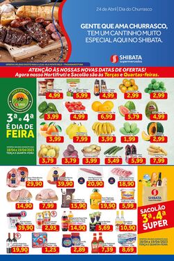 Folheto Shibata Supermercados 18.04.2023 - 24.04.2023