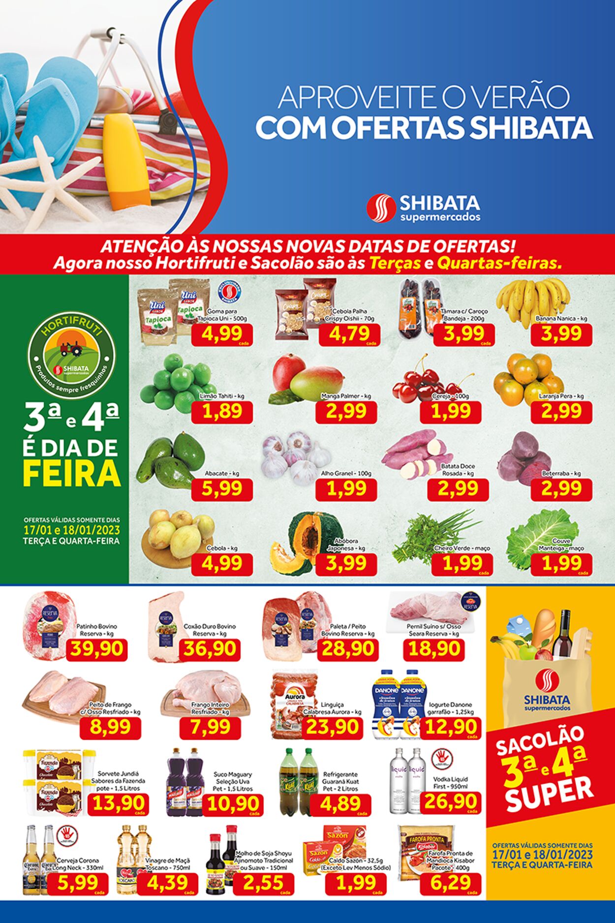 Folheto Shibata Supermercados 17.01.2023-23.01.2023