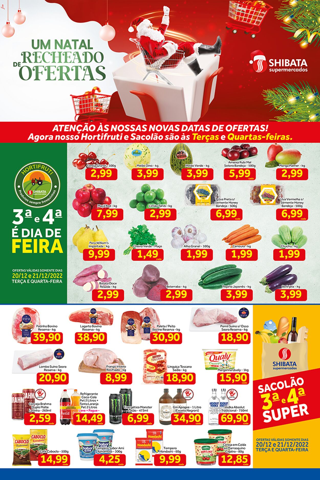 Folheto Shibata Supermercados 20.12.2022-26.12.2022