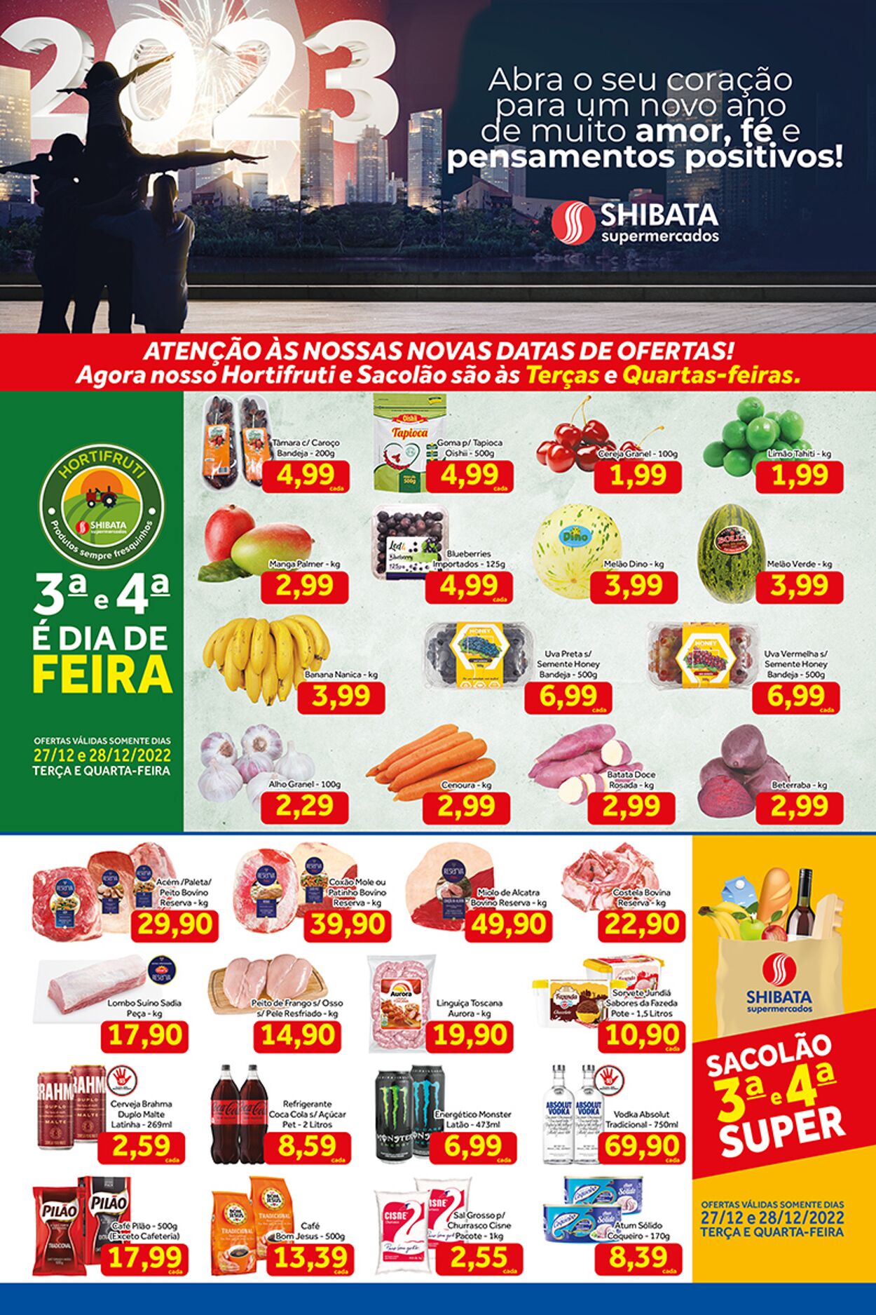 Folheto Shibata Supermercados 27.12.2022-02.01.2023