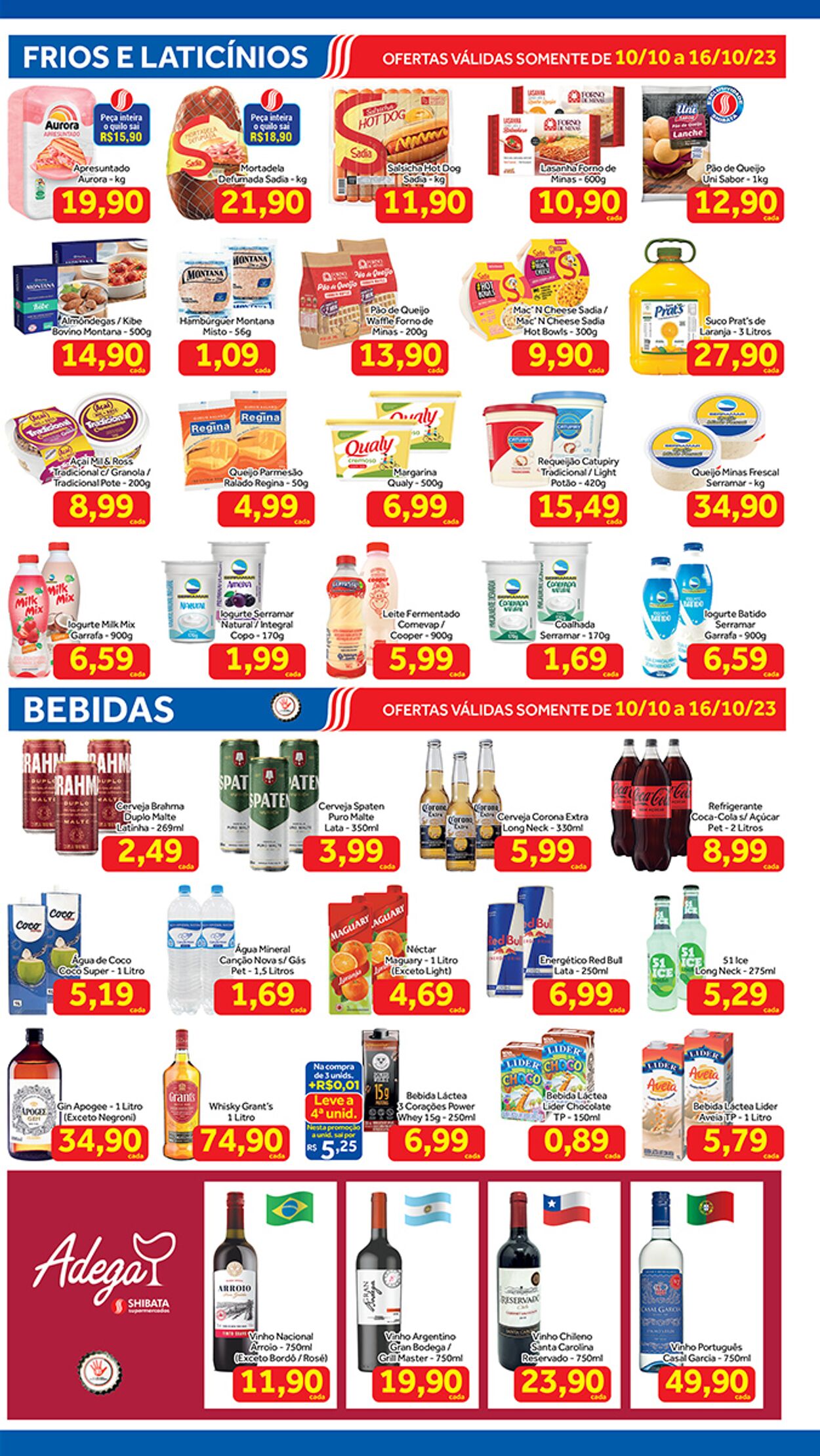 Folheto Shibata Supermercados 10.10.2023 - 16.10.2023