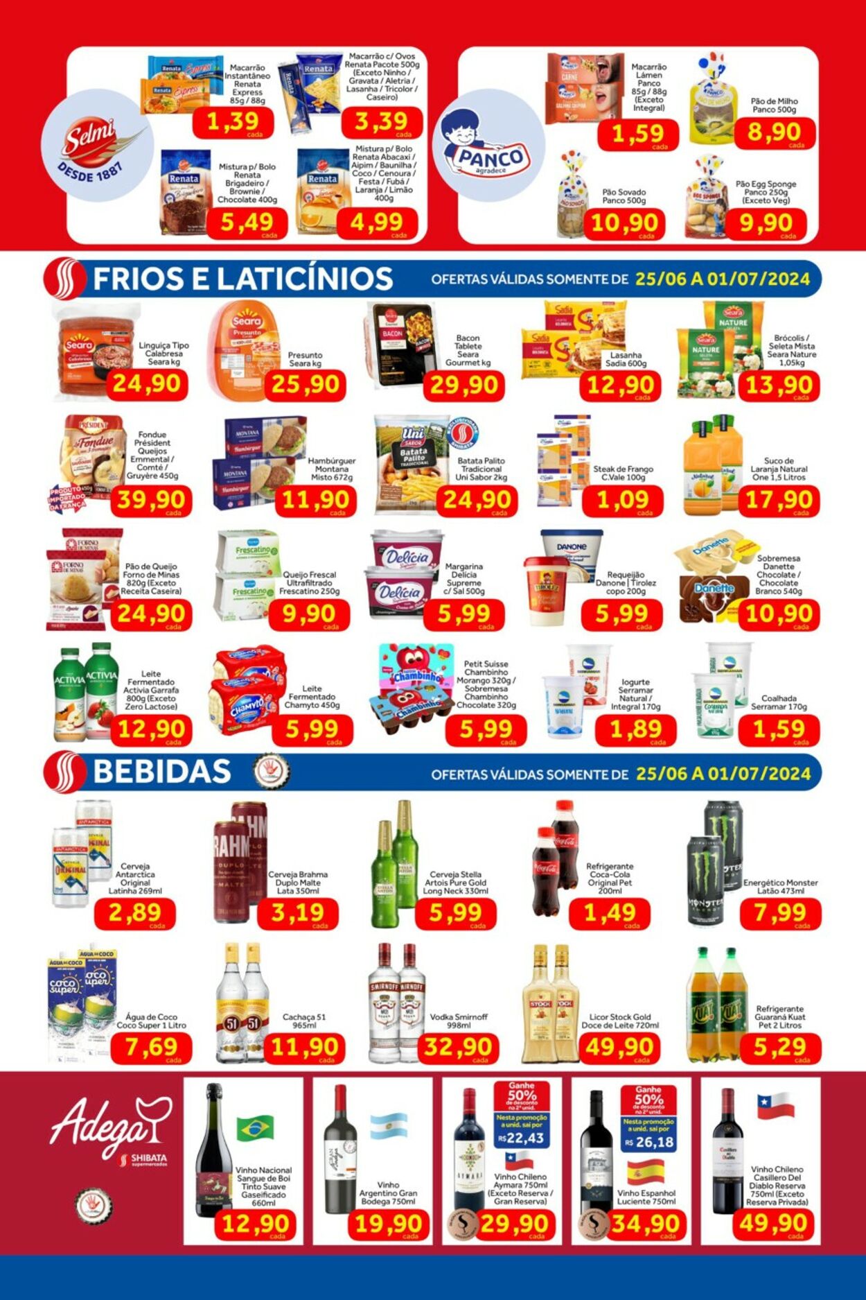 Folheto Shibata Supermercados 06.01.2024 - 07.12.2024