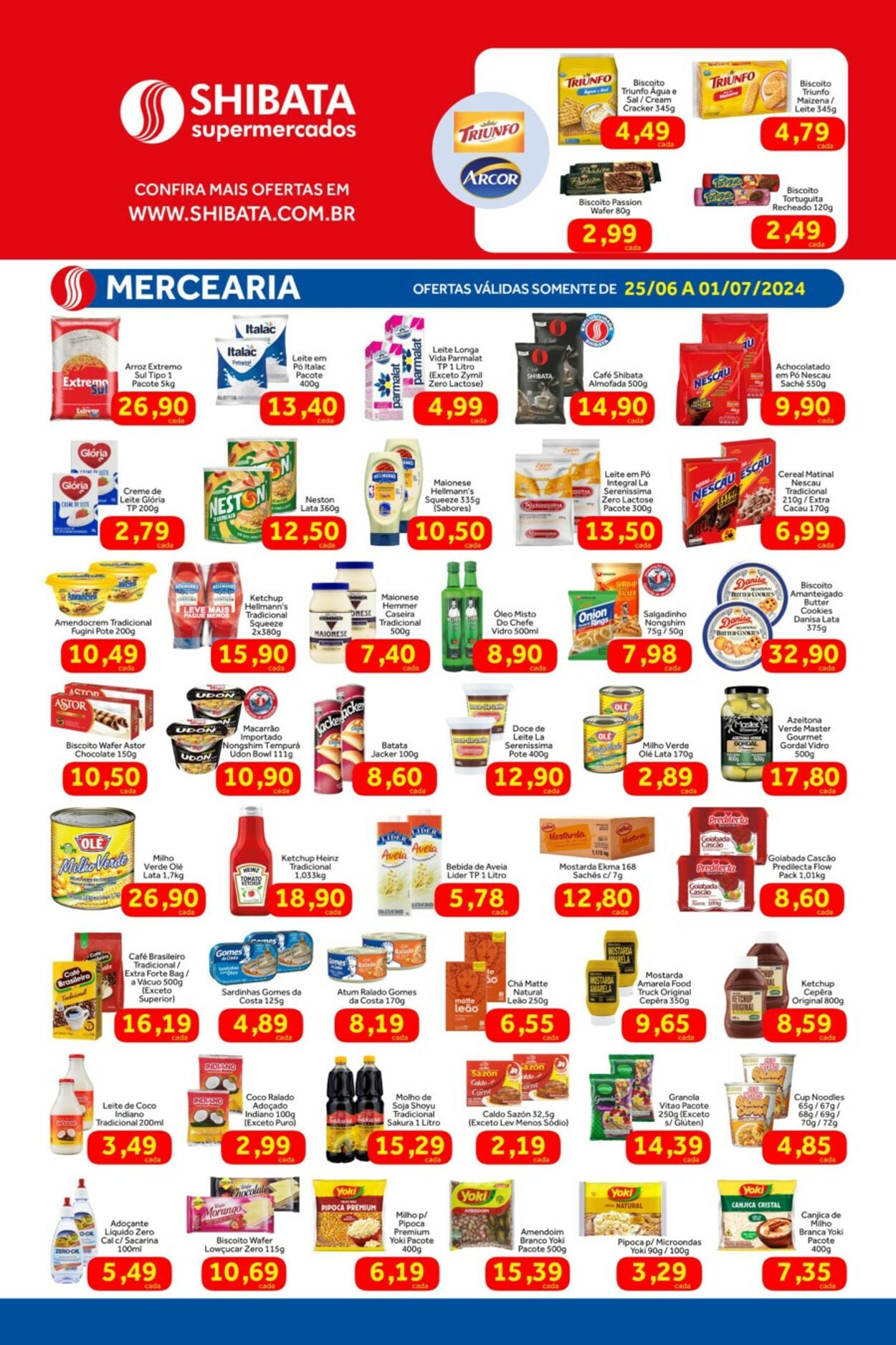 Folheto Shibata Supermercados 06.01.2024 - 07.12.2024
