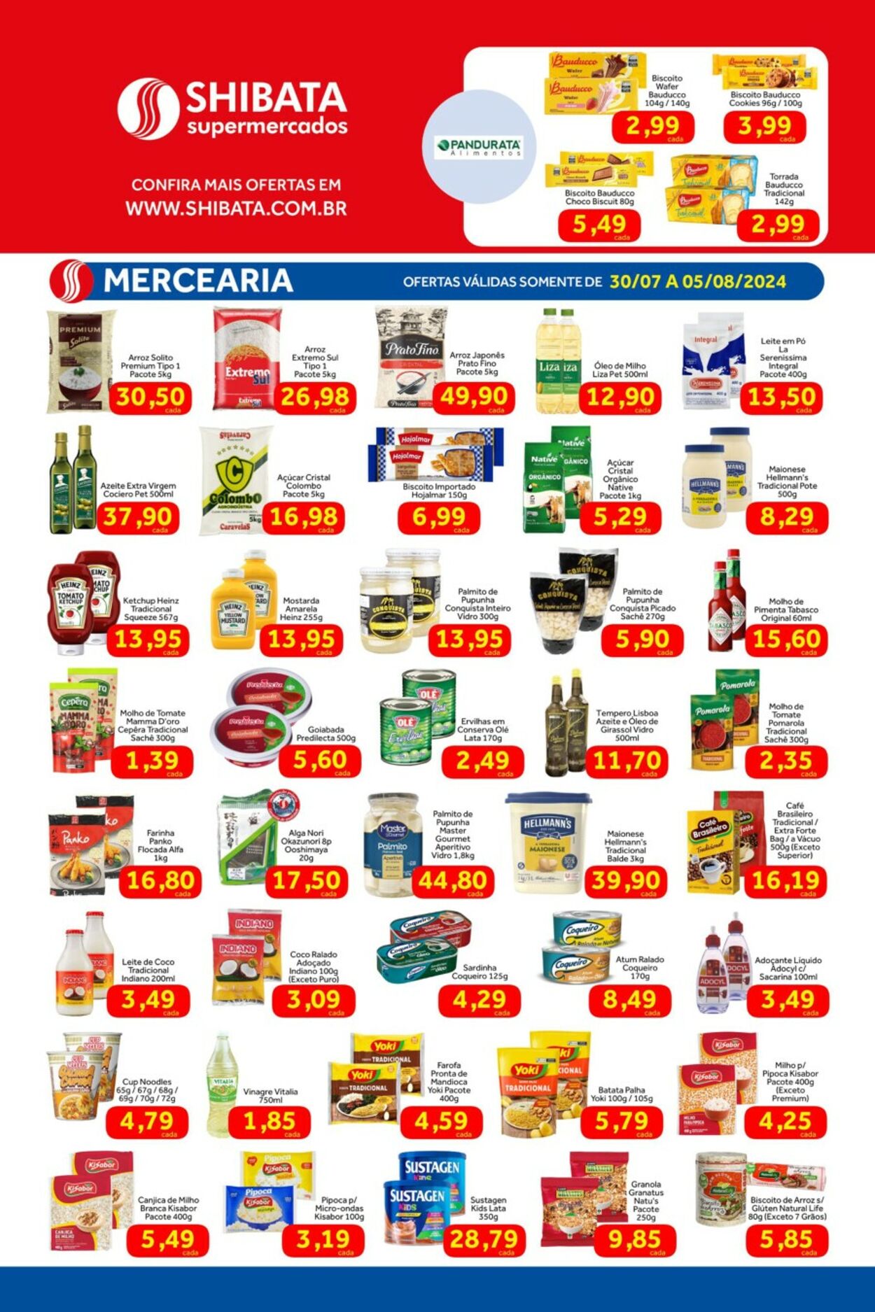 Folheto Shibata Supermercados 07.05.2024 - 08.12.2024