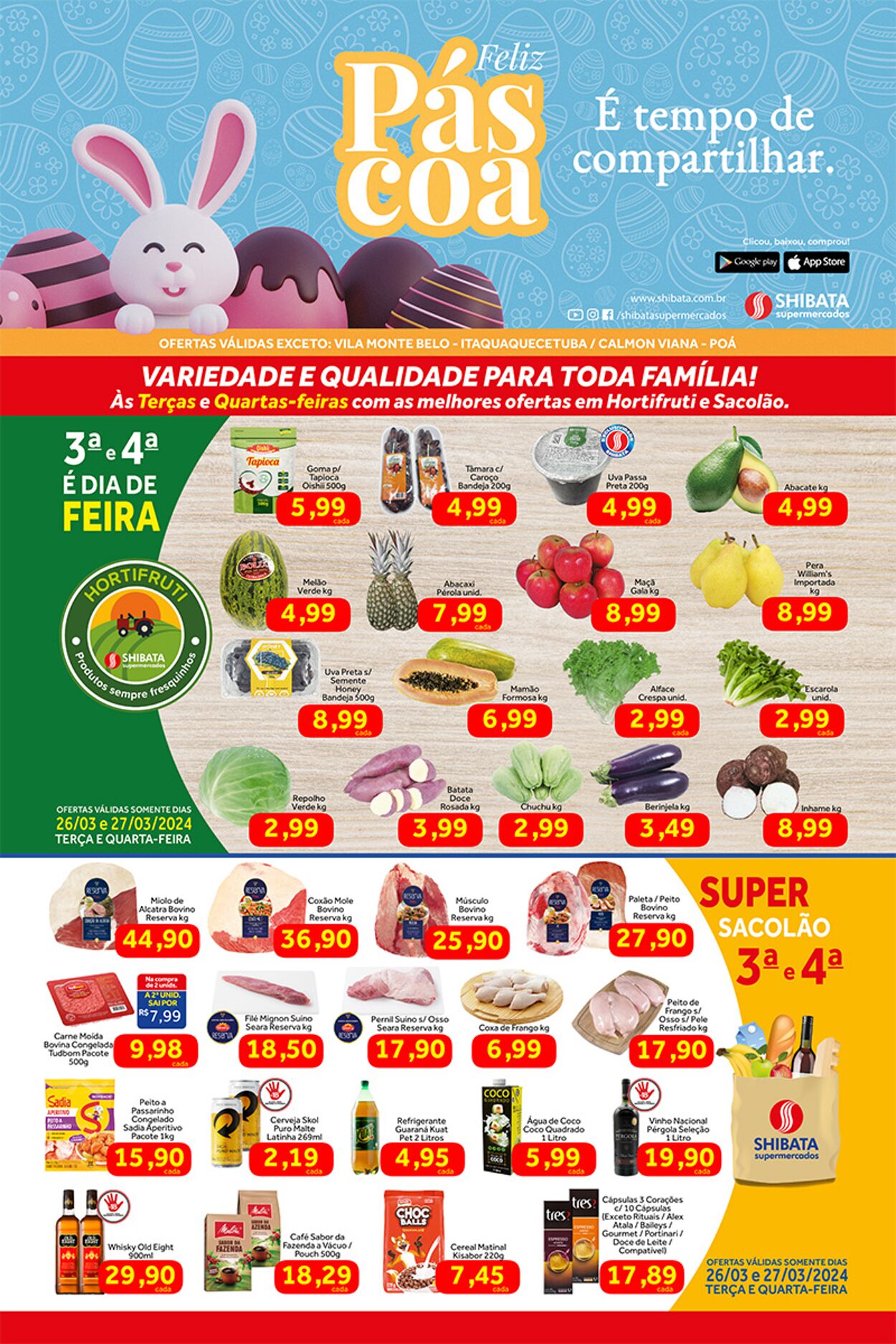 Folheto Shibata Supermercados 03.01.2024 - 04.12.2024