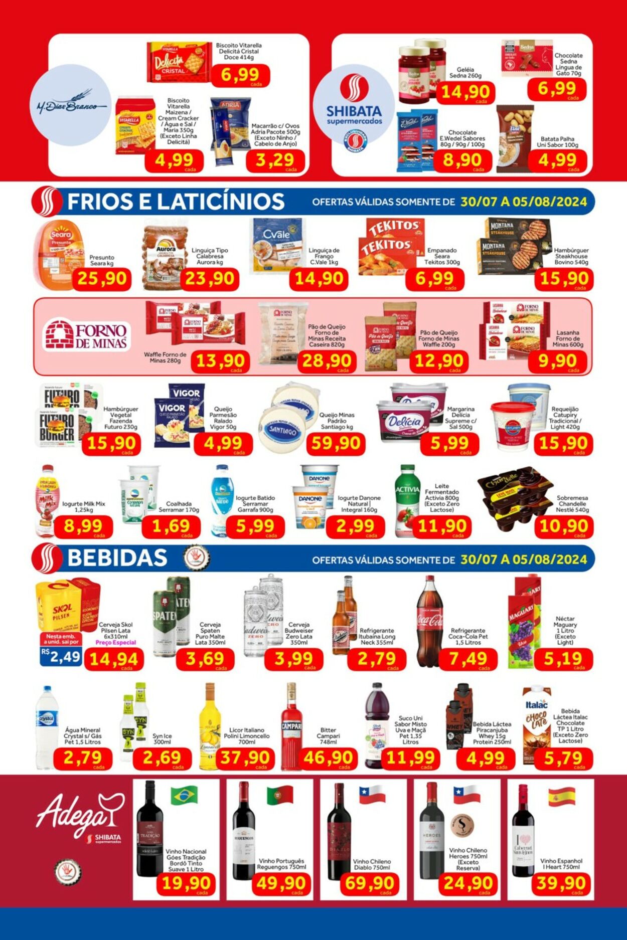 Folheto Shibata Supermercados 07.05.2024 - 08.12.2024