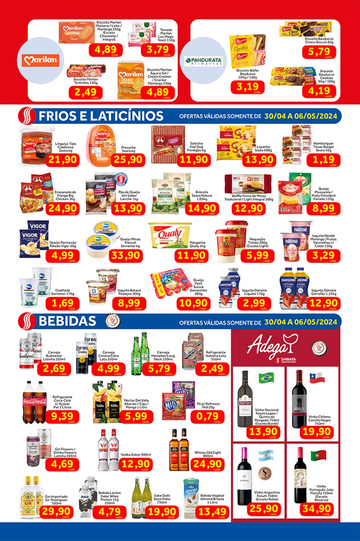 Folheto Shibata Supermercados 04.06.2024 - 05.12.2024