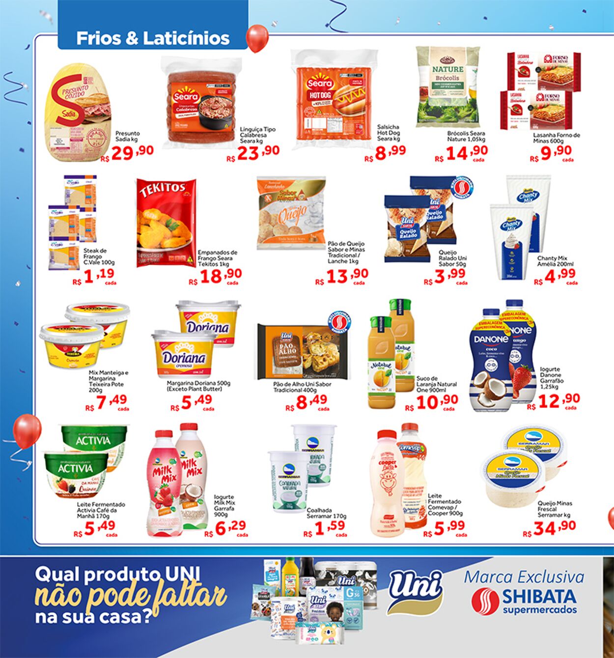 Folheto Shibata Supermercados 01.04.2024 - 08.04.2024