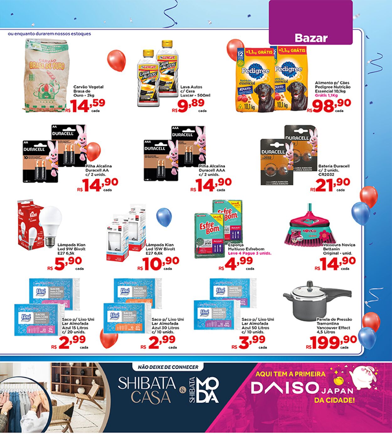 Folheto Shibata Supermercados 19.12.2023 - 31.12.2023