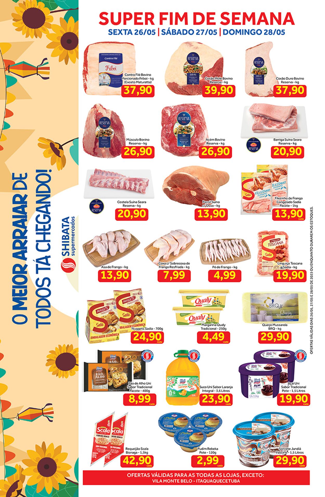 Folheto Shibata Supermercados 27.05.2023 - 28.05.2023