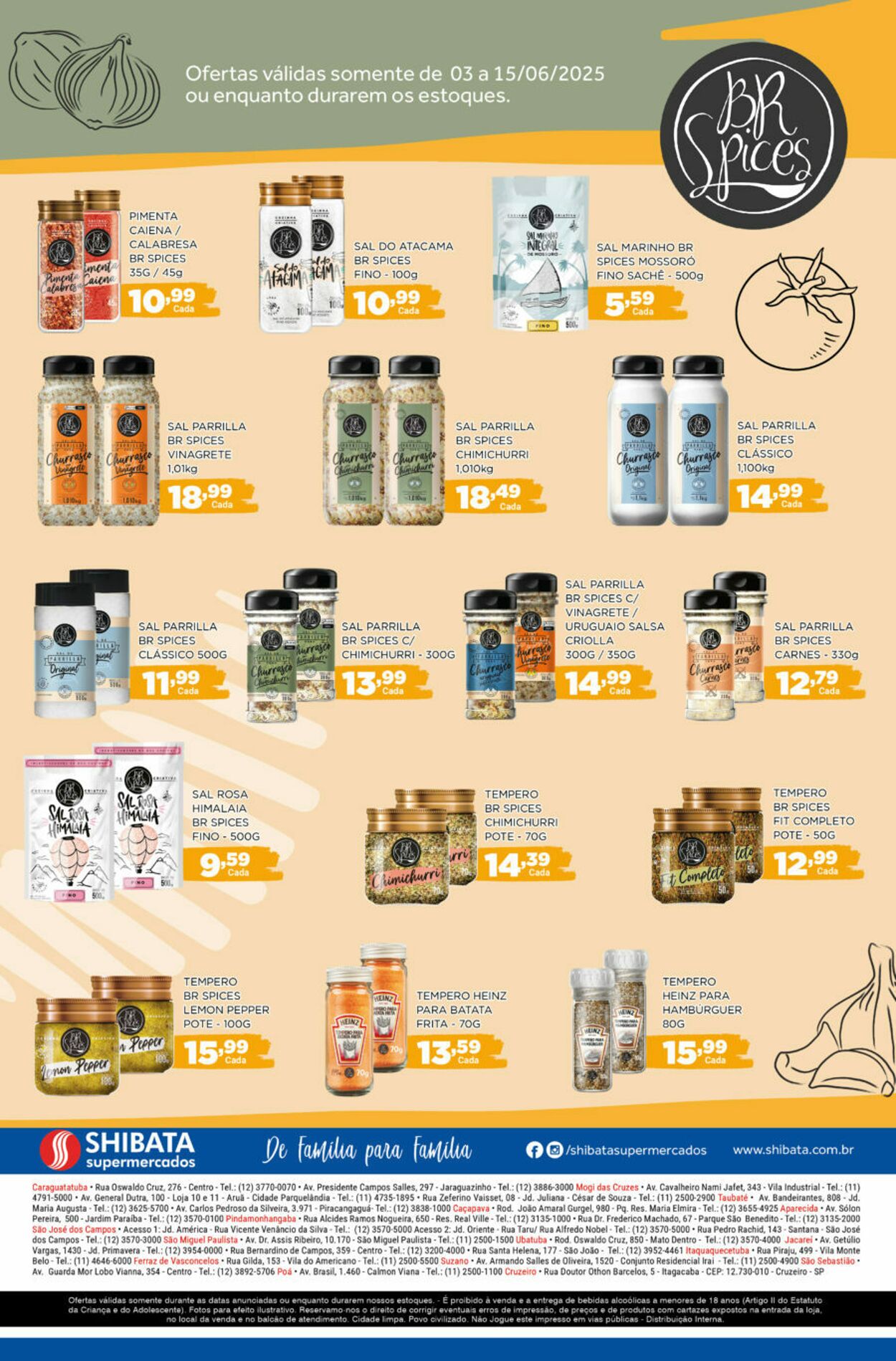 Folheto Shibata Supermercados 03.06.2025 - 15.06.2025