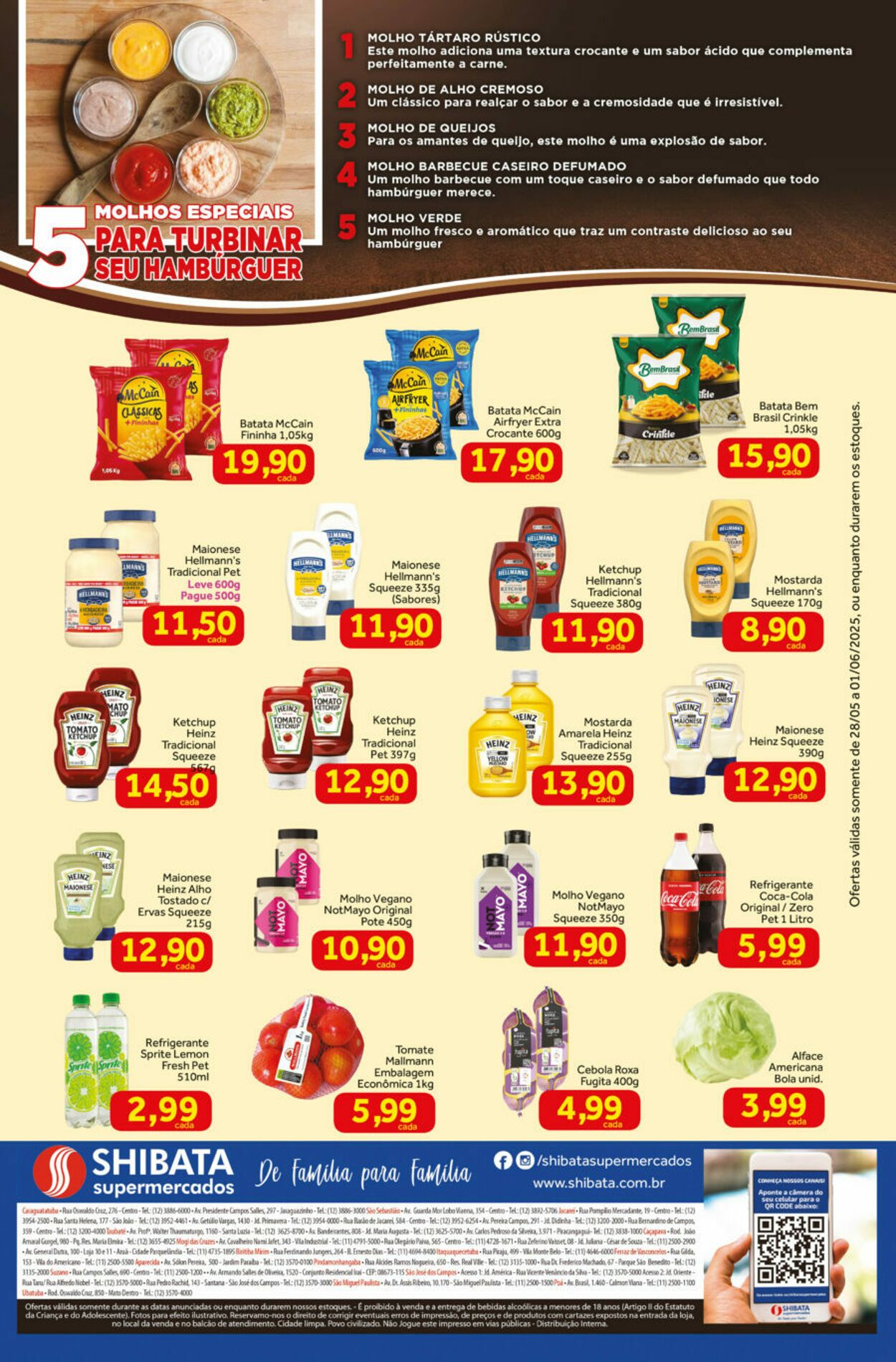 Folheto Shibata Supermercados 28.05.2025 - 01.06.2025