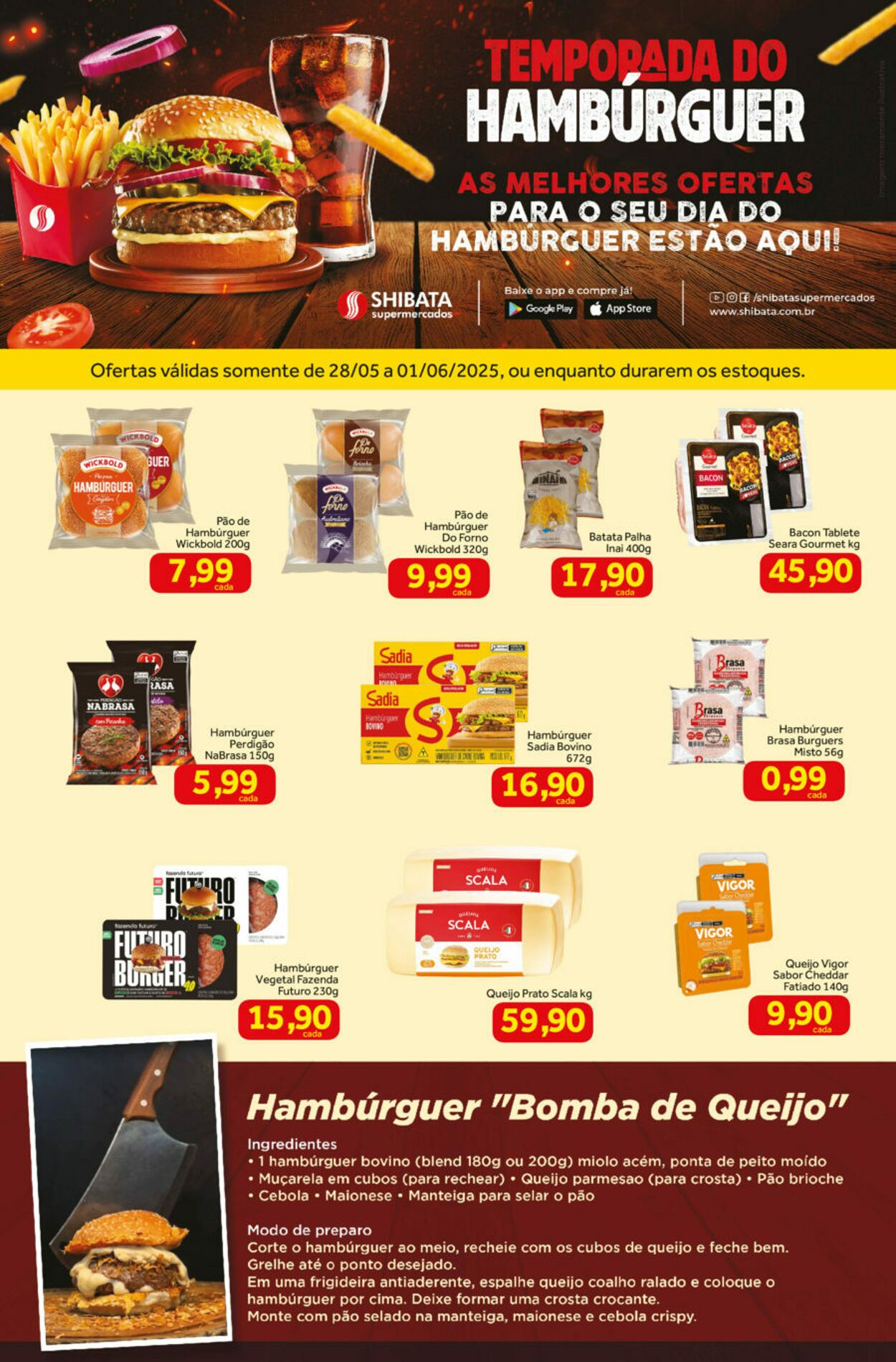 Folheto Shibata Supermercados 28.05.2025 - 01.06.2025