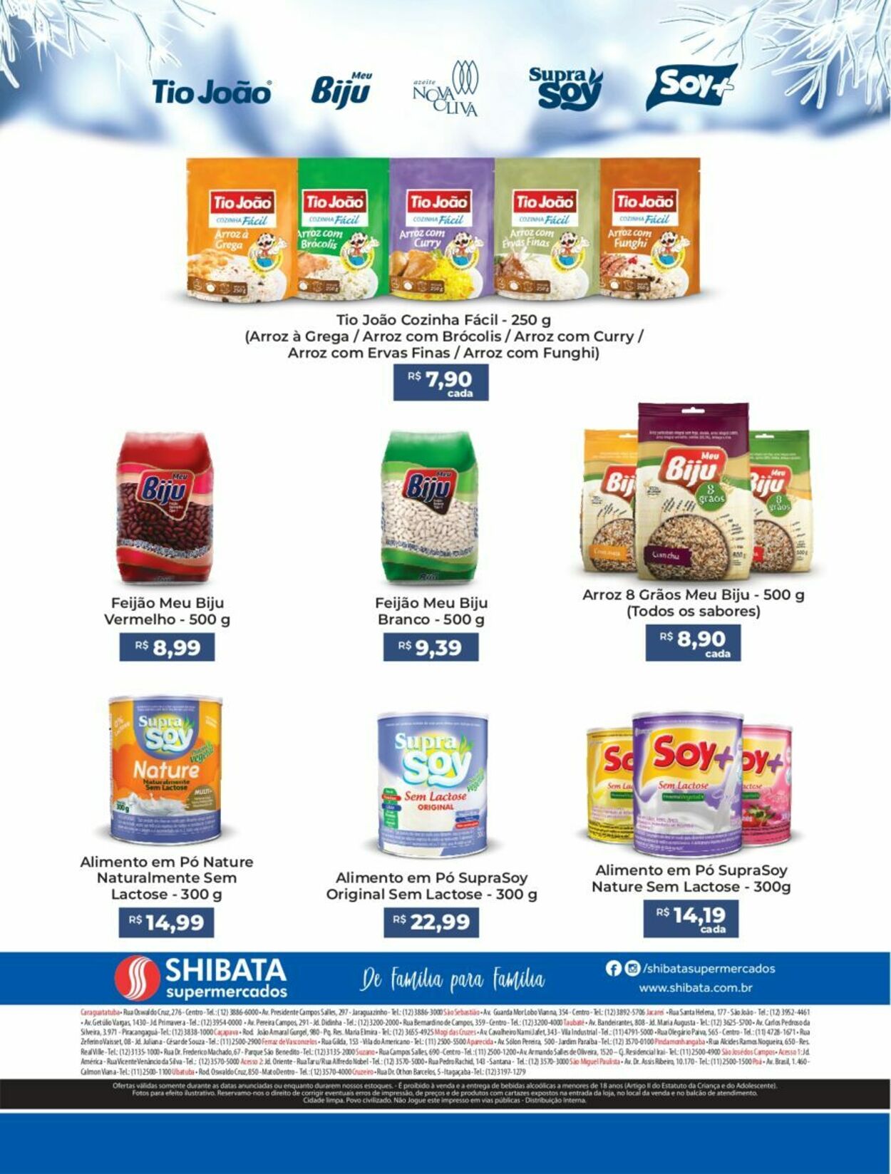 Folheto Shibata Supermercados 22.07.2025 - 05.08.2025