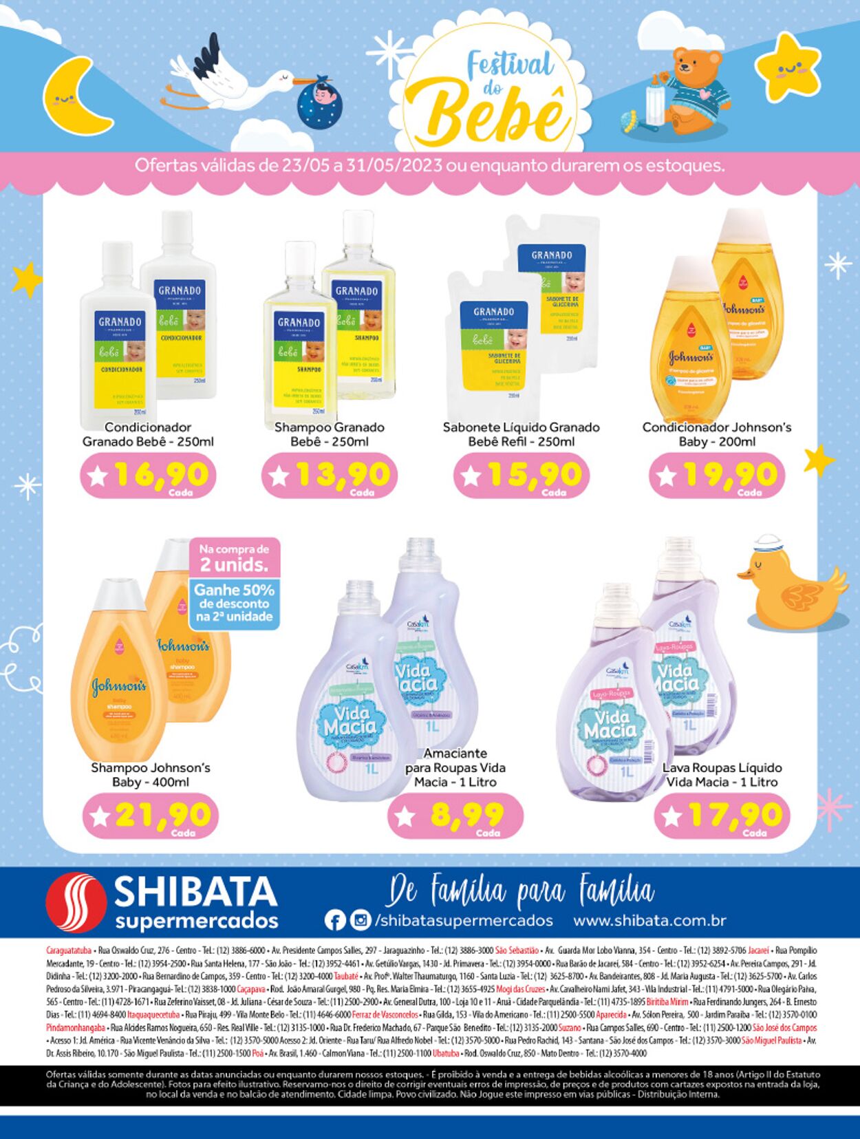 Folheto Shibata Supermercados 23.05.2023 - 31.05.2023