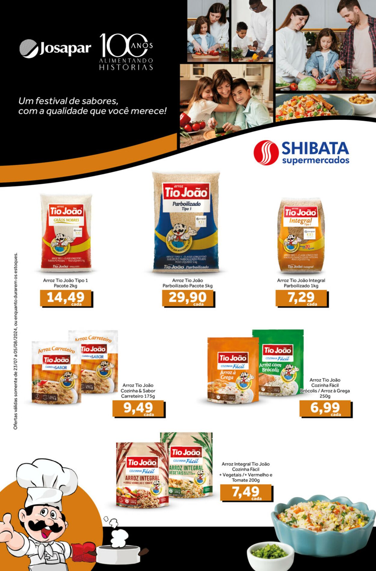 Folheto Shibata Supermercados 07.05.2024 - 08.12.2024