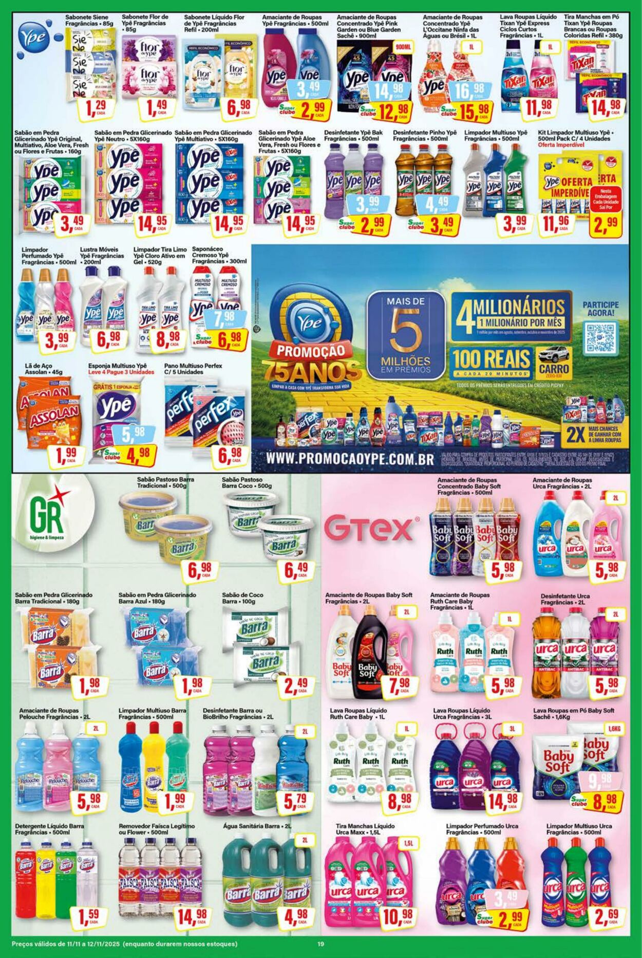 Folheto SM Supermarket 12.11.2025 - 26.11.2025