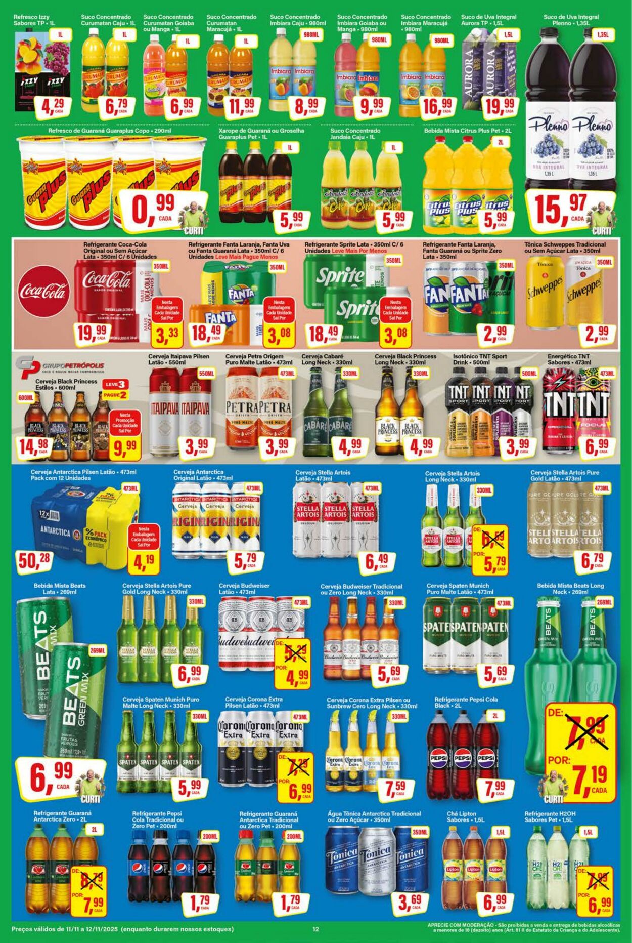 Folheto SM Supermarket 12.11.2025 - 26.11.2025