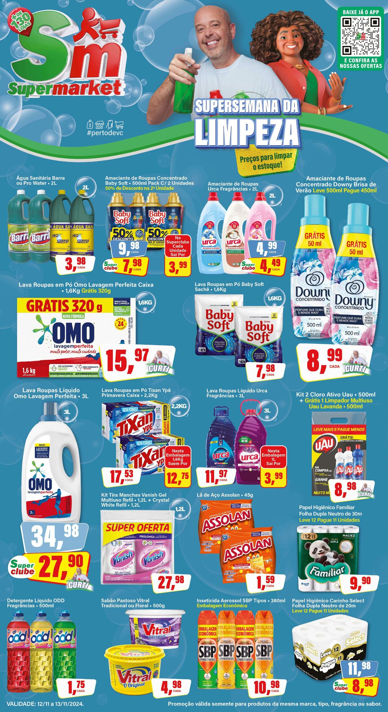 Folheto SM Supermarket 12.11.2024 - 24.11.2024