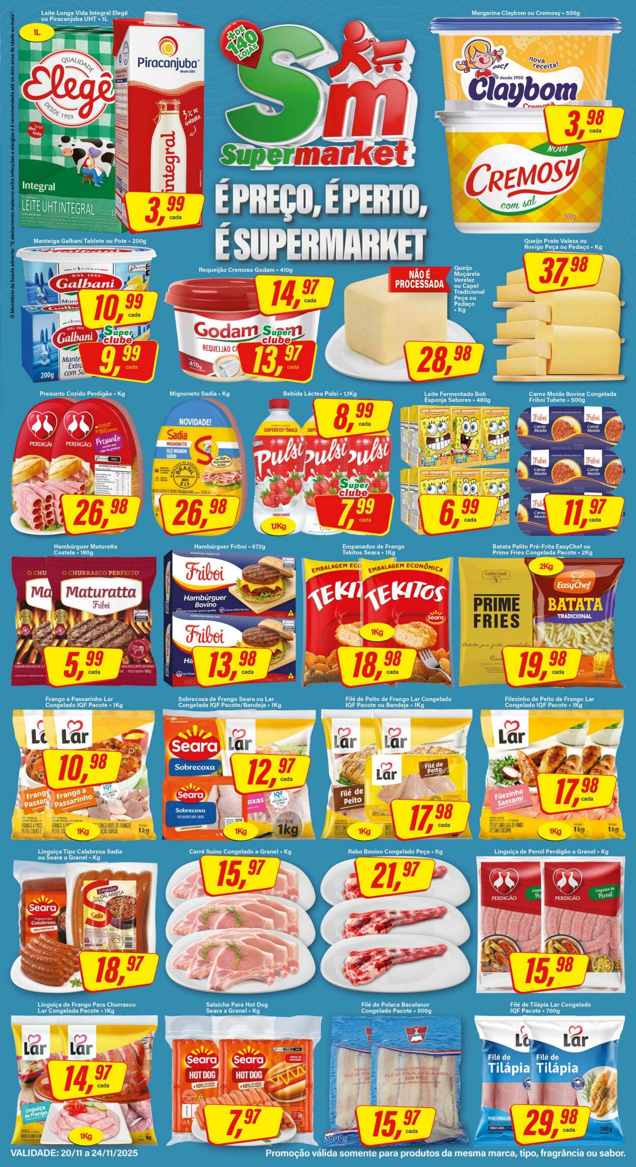 Folheto SM Supermarket 21.11.2025 - 05.12.2025