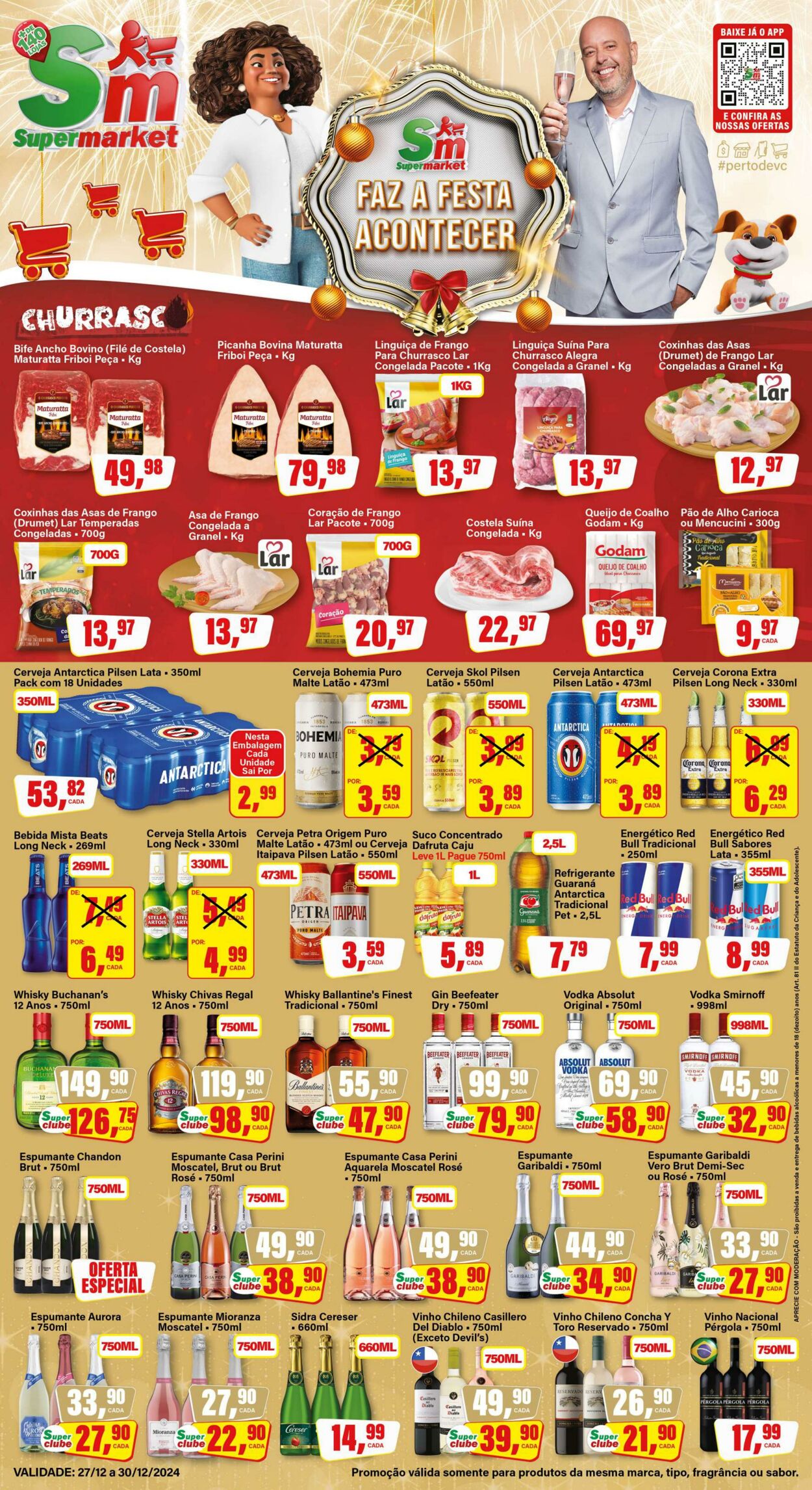 Folheto SM Supermarket 31.12.2024 - 05.01.2025