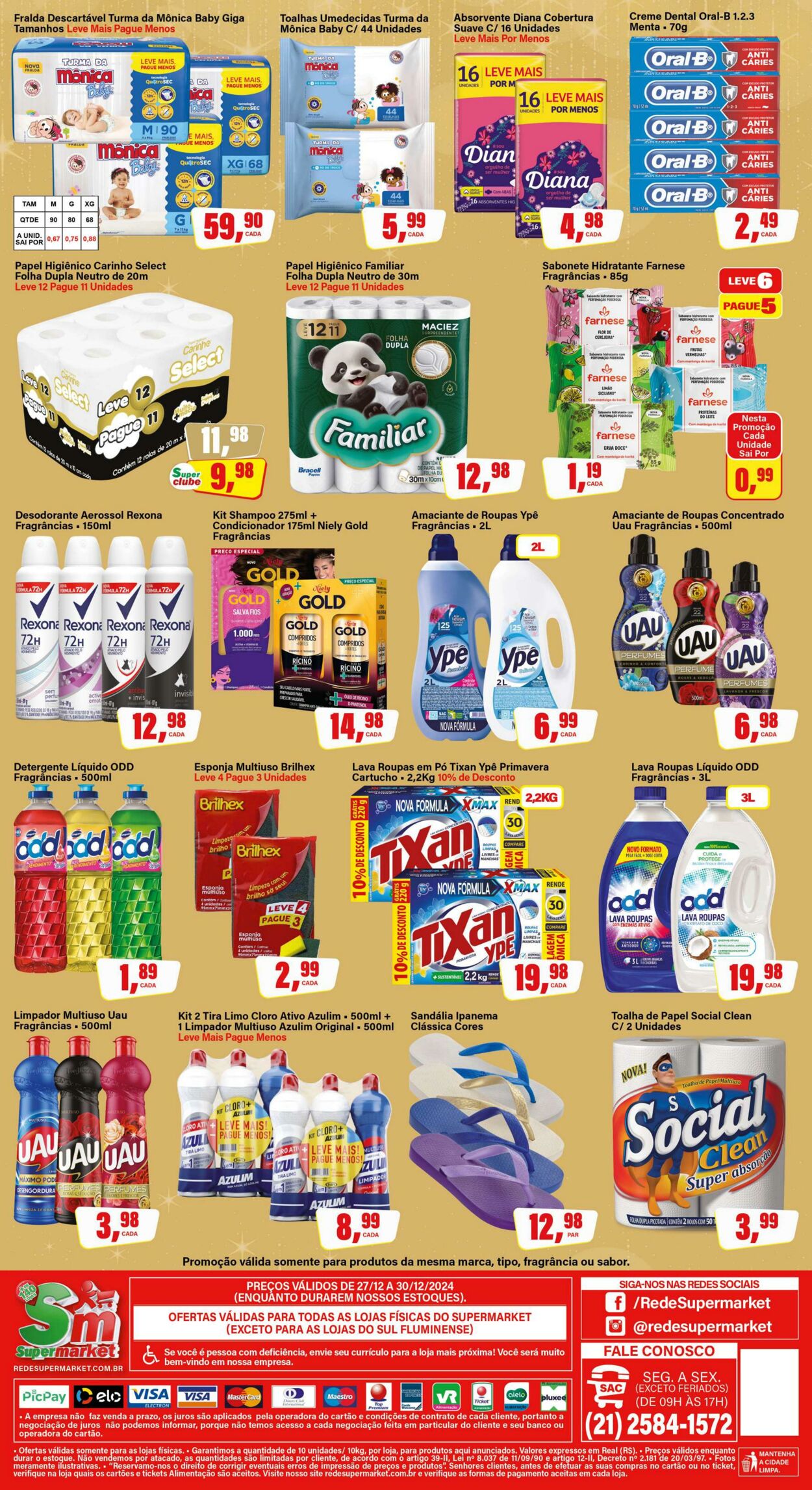 Folheto SM Supermarket 31.12.2024 - 05.01.2025