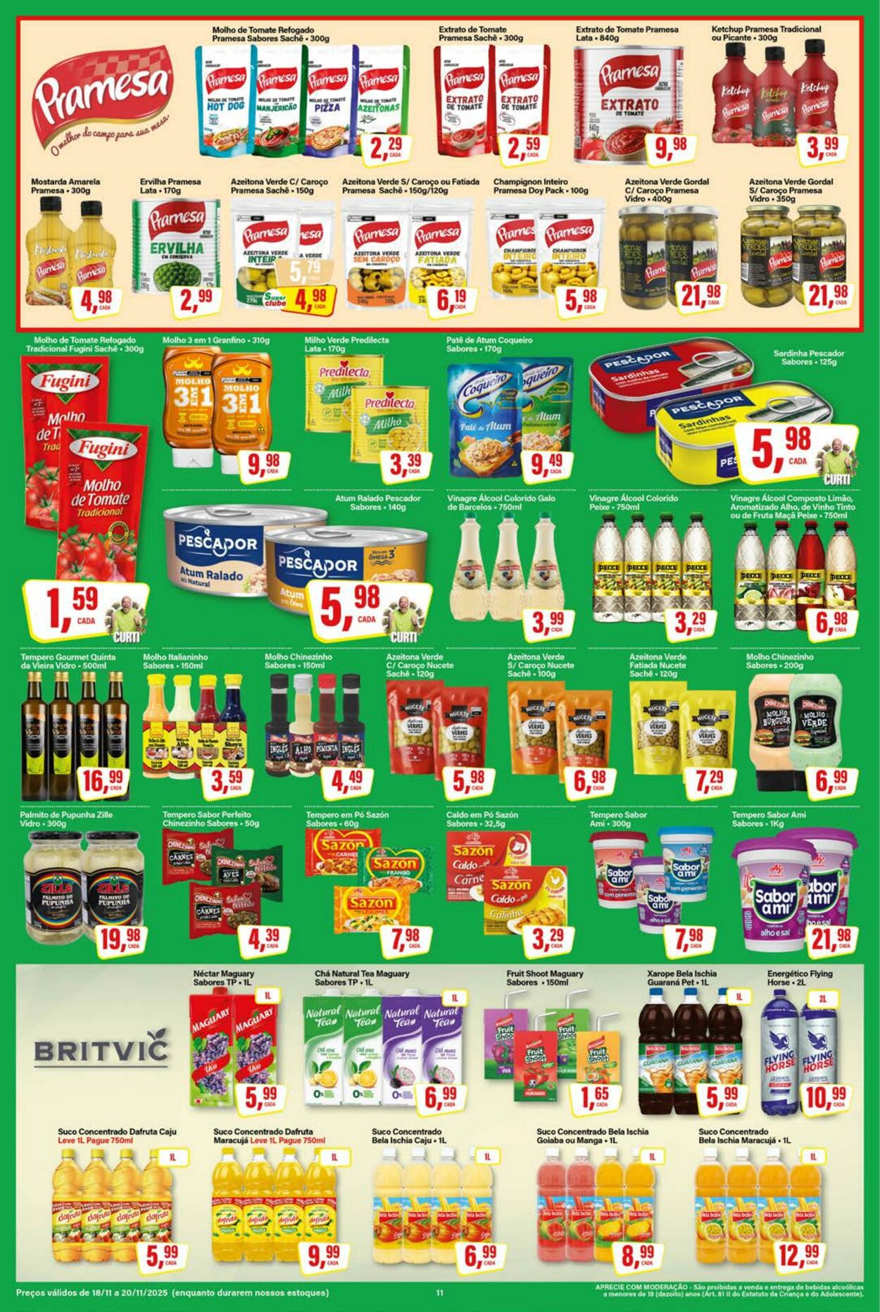 Folheto SM Supermarket 21.11.2025 - 05.12.2025