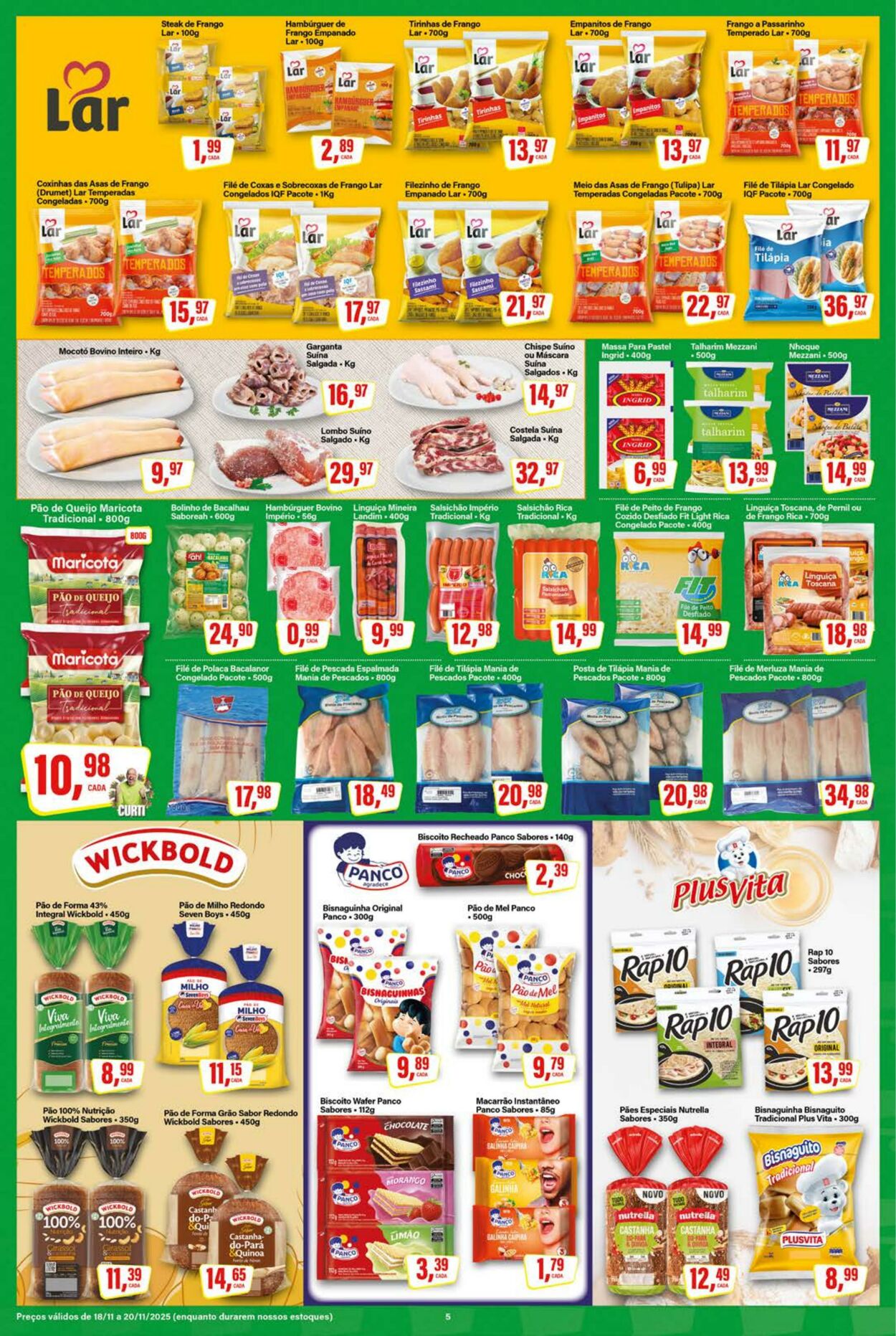 Folheto SM Supermarket 21.11.2025 - 05.12.2025