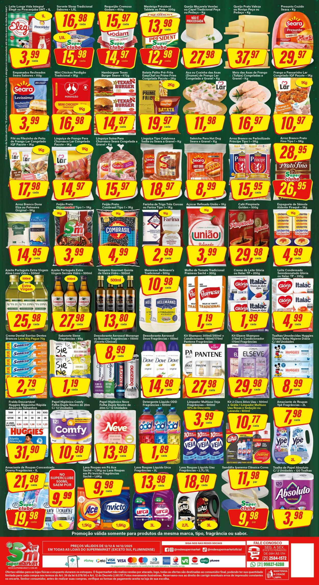 Folheto SM Supermarket 17.12.2025 - 31.12.2025