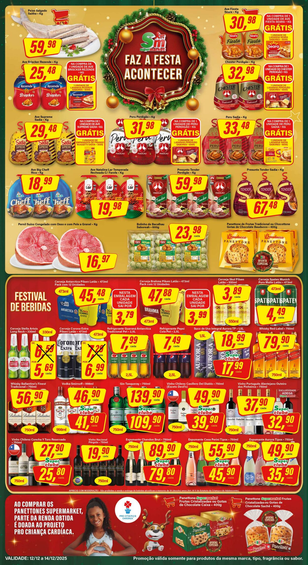 Folheto SM Supermarket 17.12.2025 - 31.12.2025