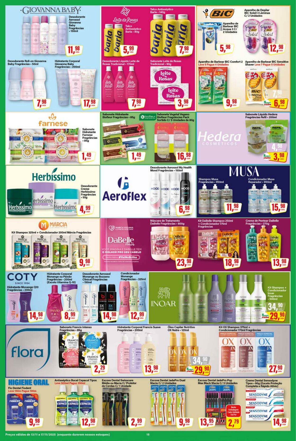 Folheto SM Supermarket 17.11.2025 - 01.12.2025