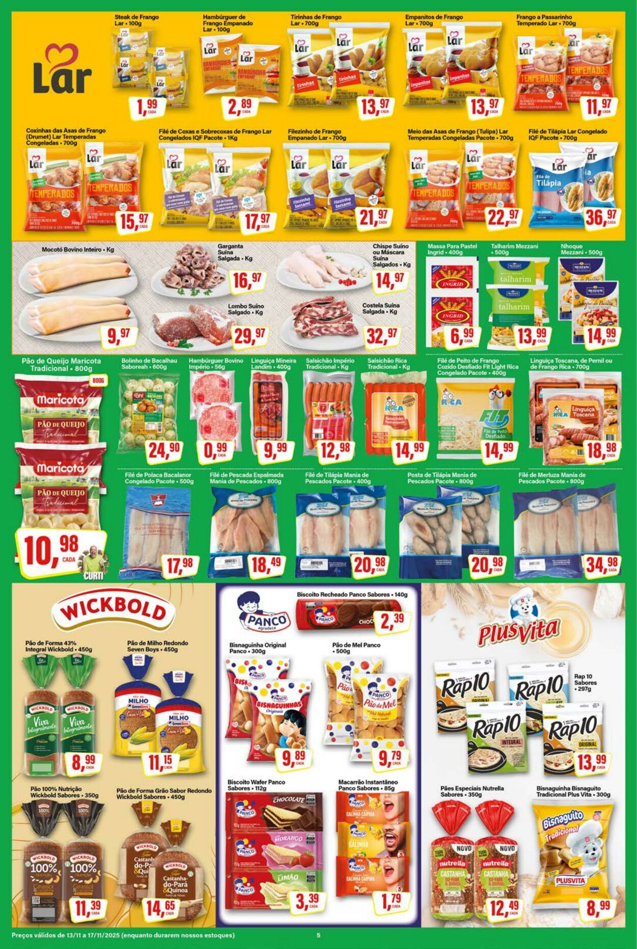 Folheto SM Supermarket 17.11.2025 - 01.12.2025