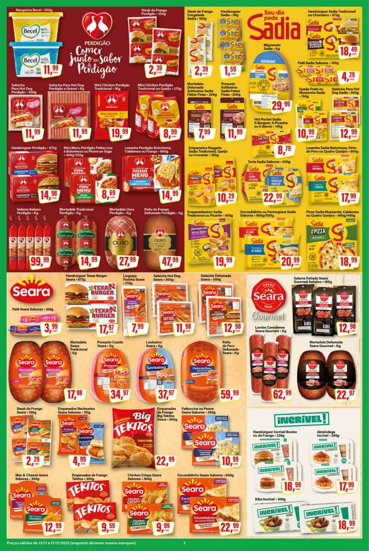Folheto SM Supermarket 17.11.2025 - 01.12.2025