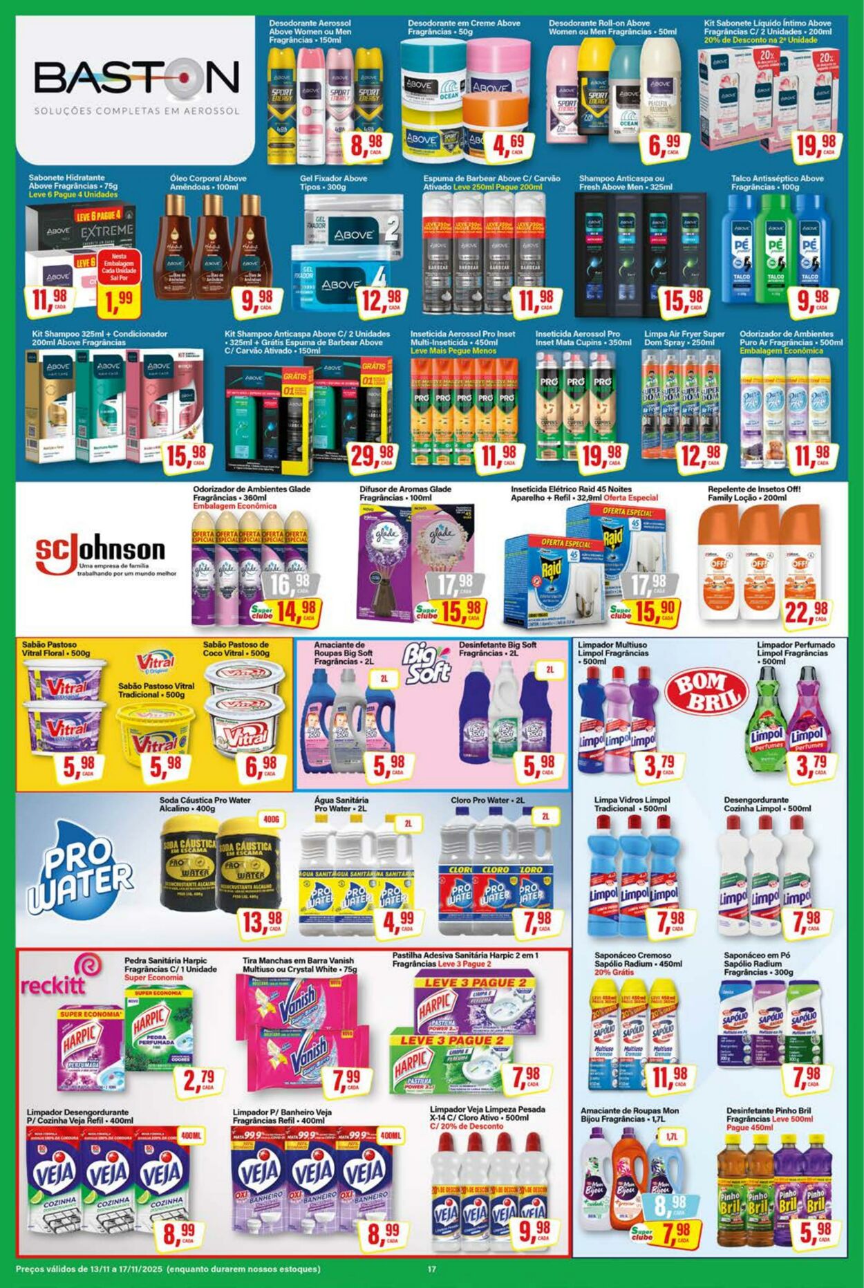 Folheto SM Supermarket 17.11.2025 - 01.12.2025