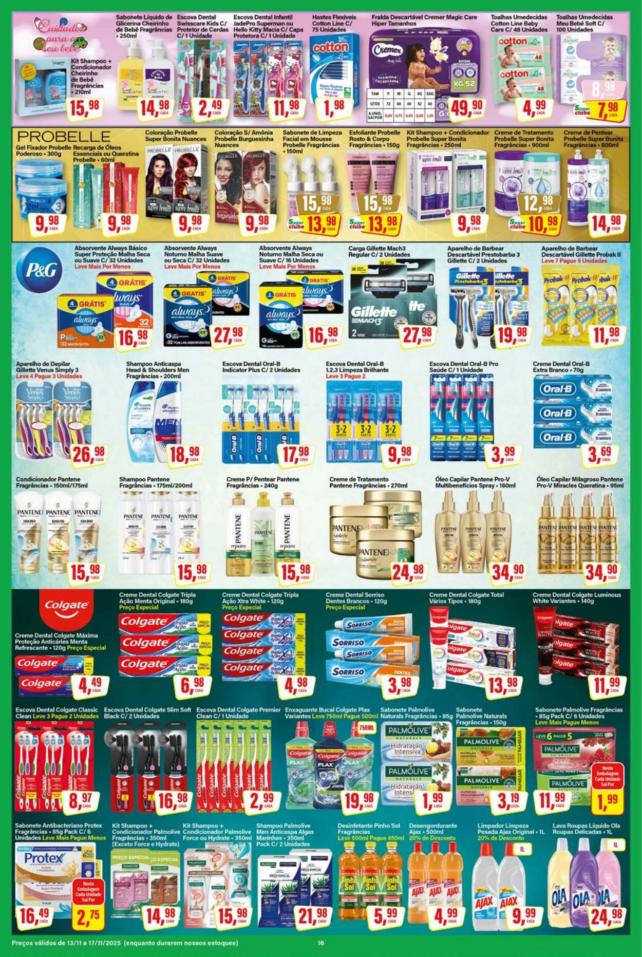Folheto SM Supermarket 17.11.2025 - 01.12.2025