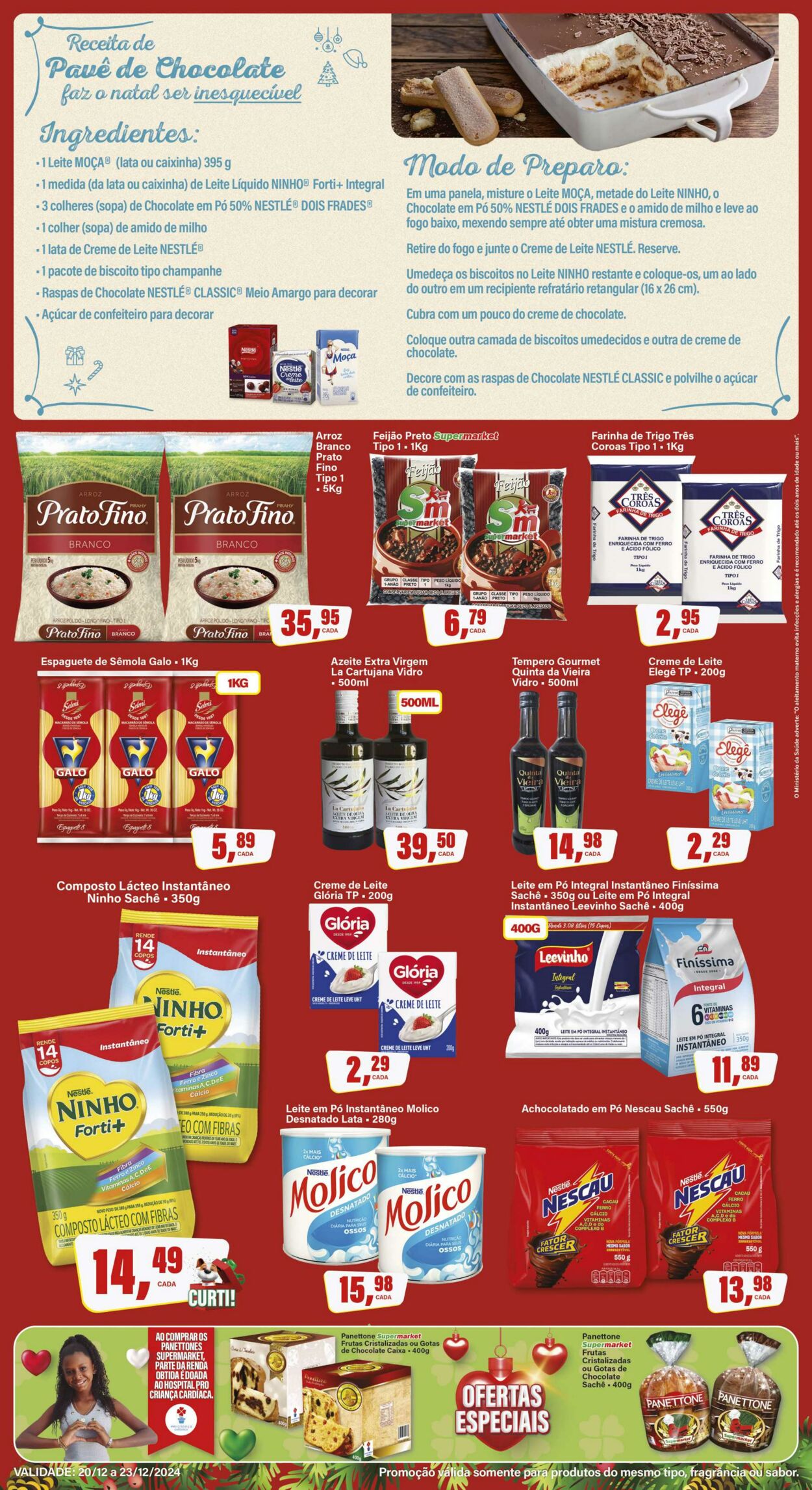 Folheto SM Supermarket 21.12.2024 - 04.01.2025