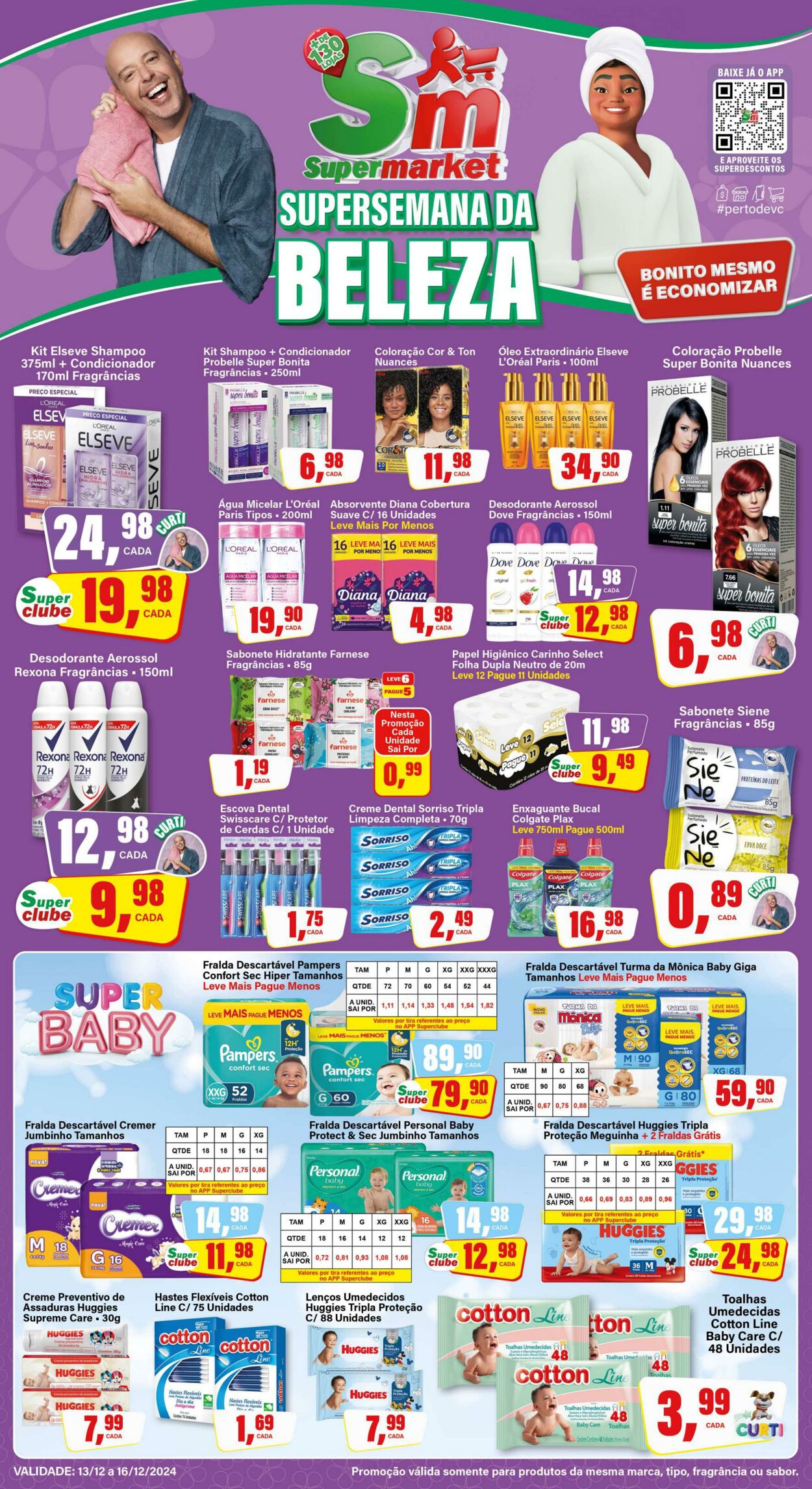 Folheto SM Supermarket 15.12.2024 - 29.12.2024