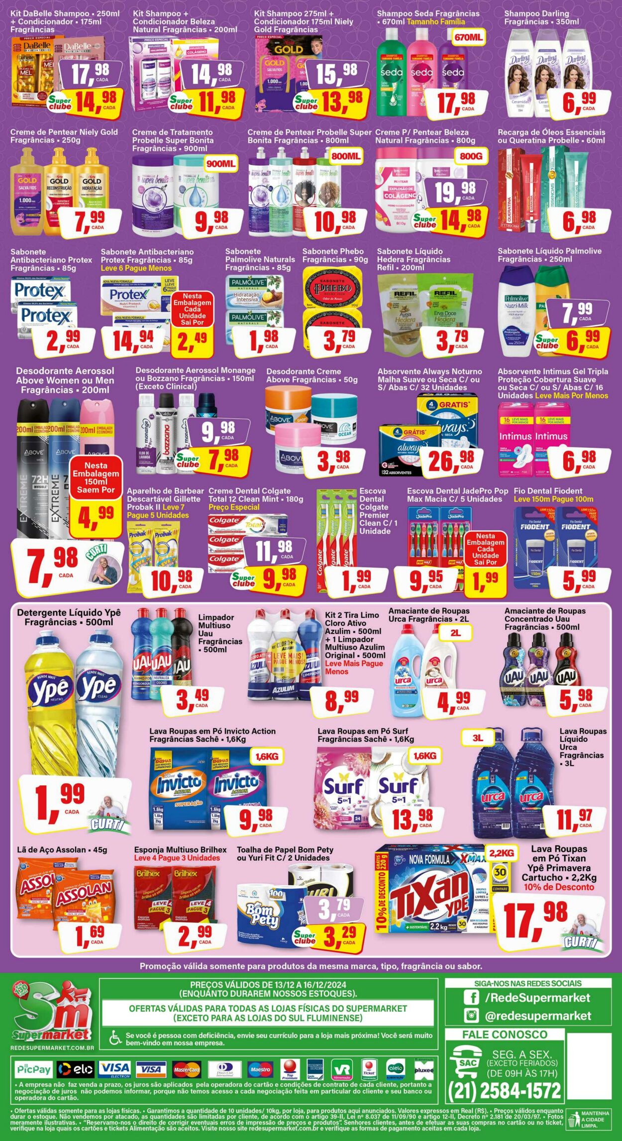 Folheto SM Supermarket 15.12.2024 - 29.12.2024