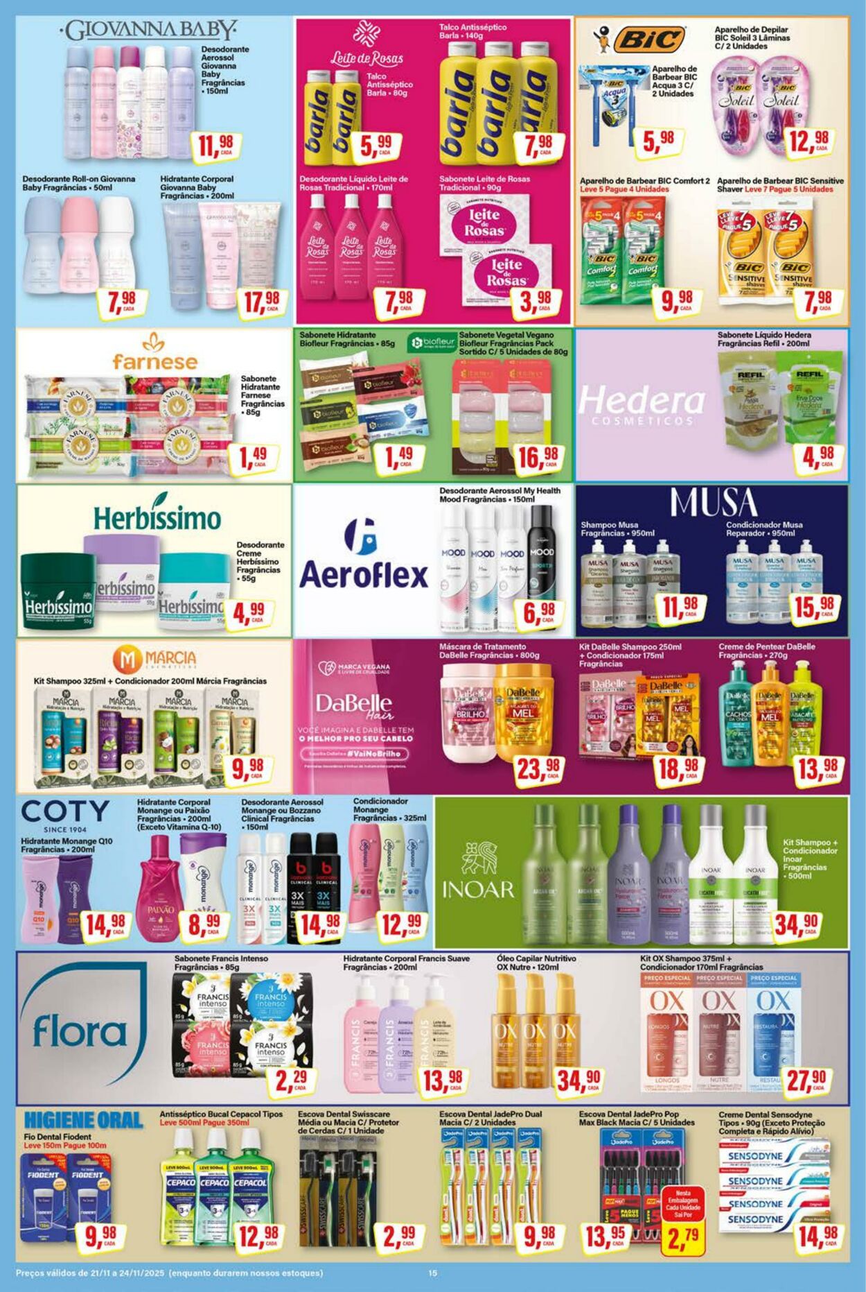 Folheto SM Supermarket 21.11.2025 - 05.12.2025