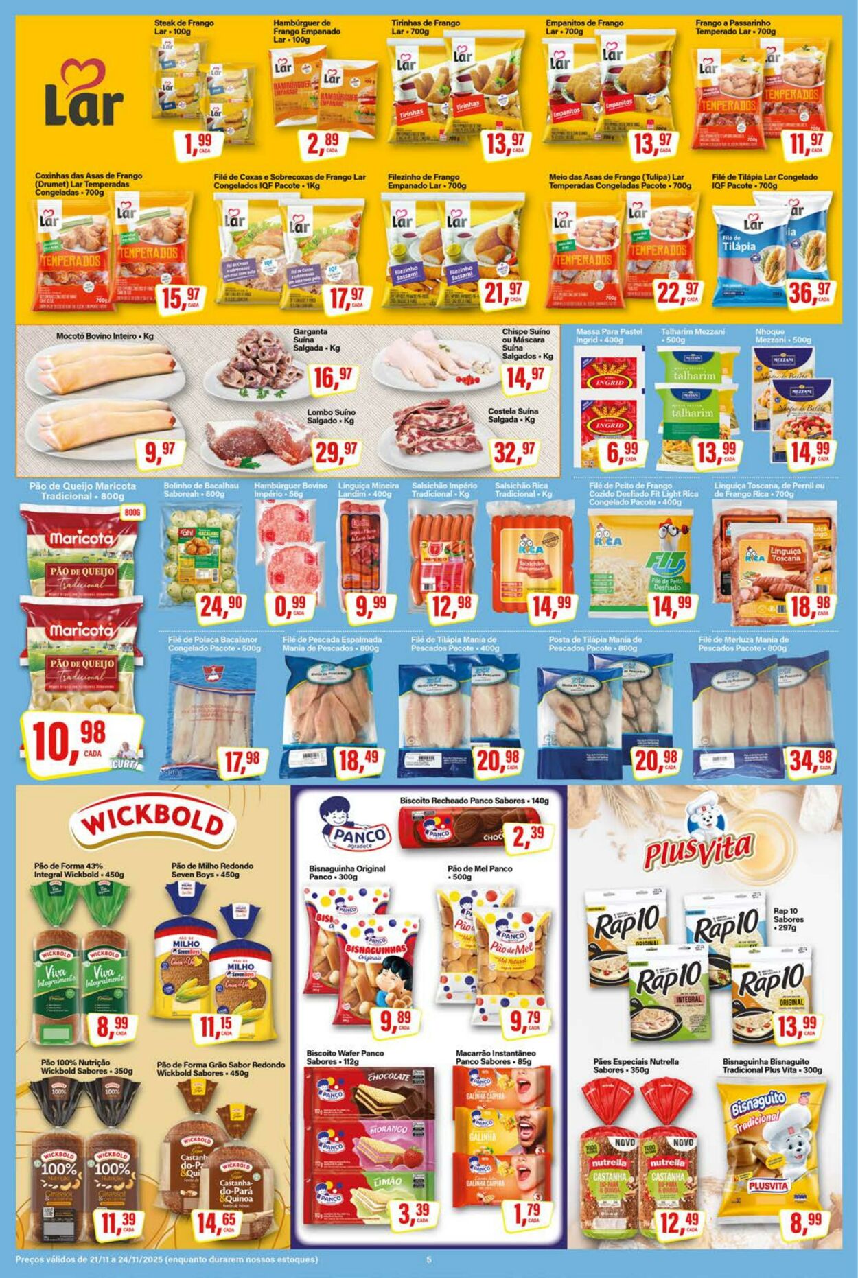 Folheto SM Supermarket 21.11.2025 - 05.12.2025