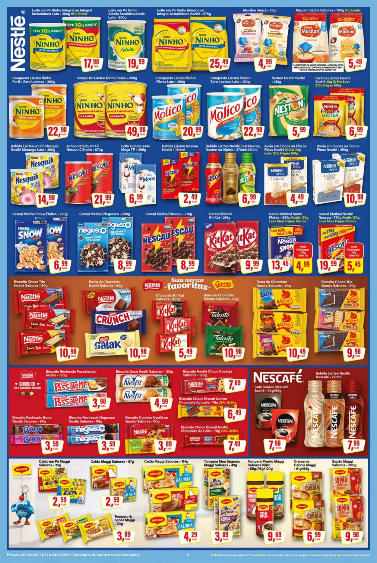 Folheto SM Supermarket 21.11.2025 - 05.12.2025